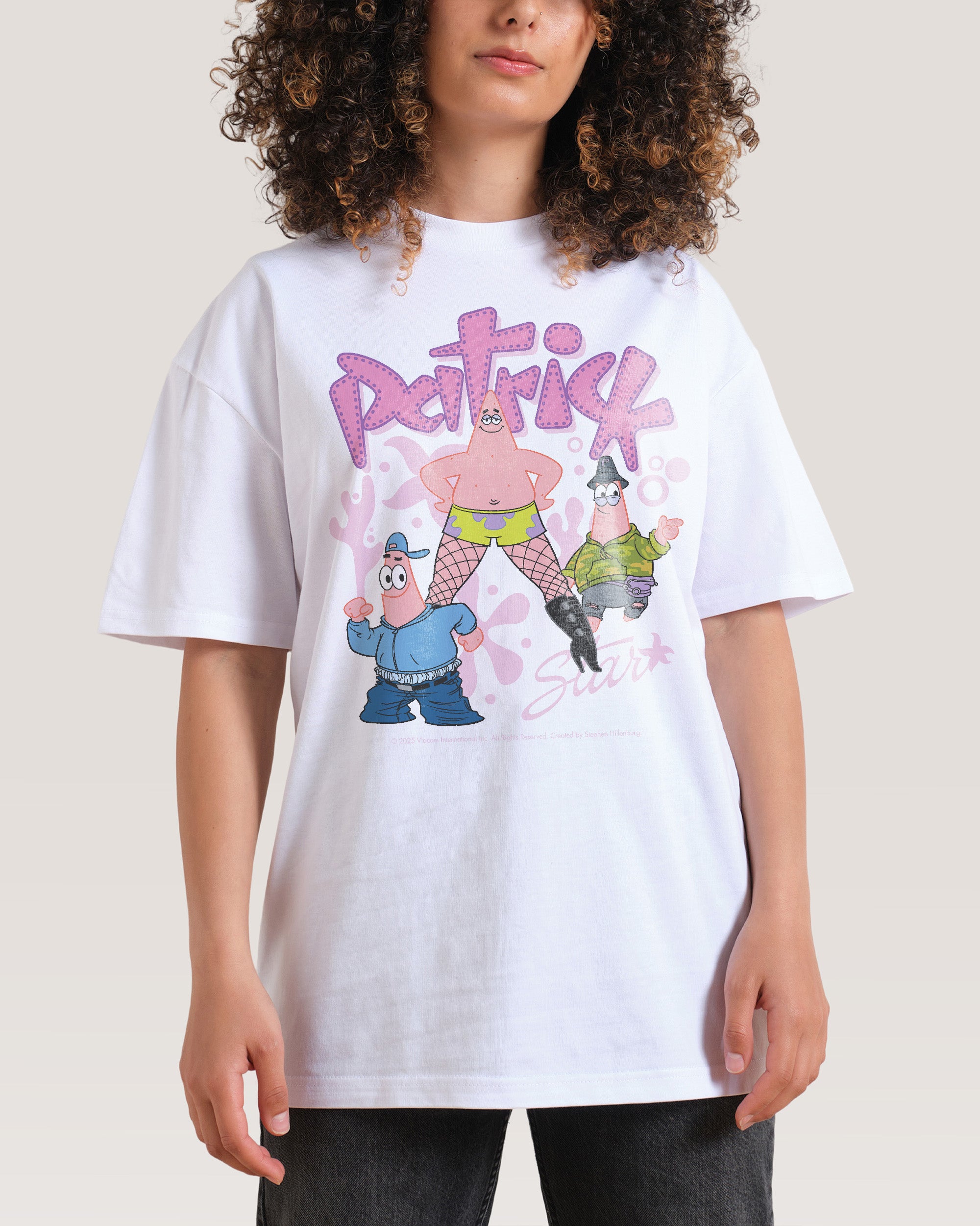 Patrick the P White T-Shirt