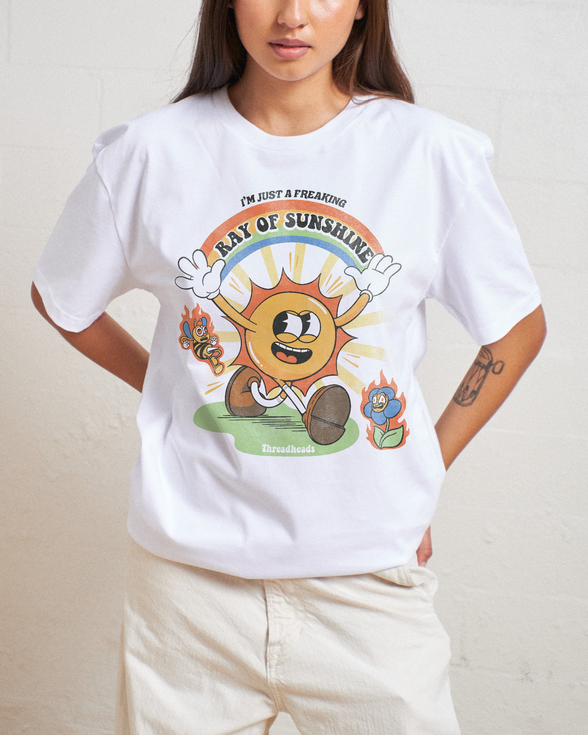 I'm Just a Freaking Ray Of Sunshine T-Shirt Australia Online