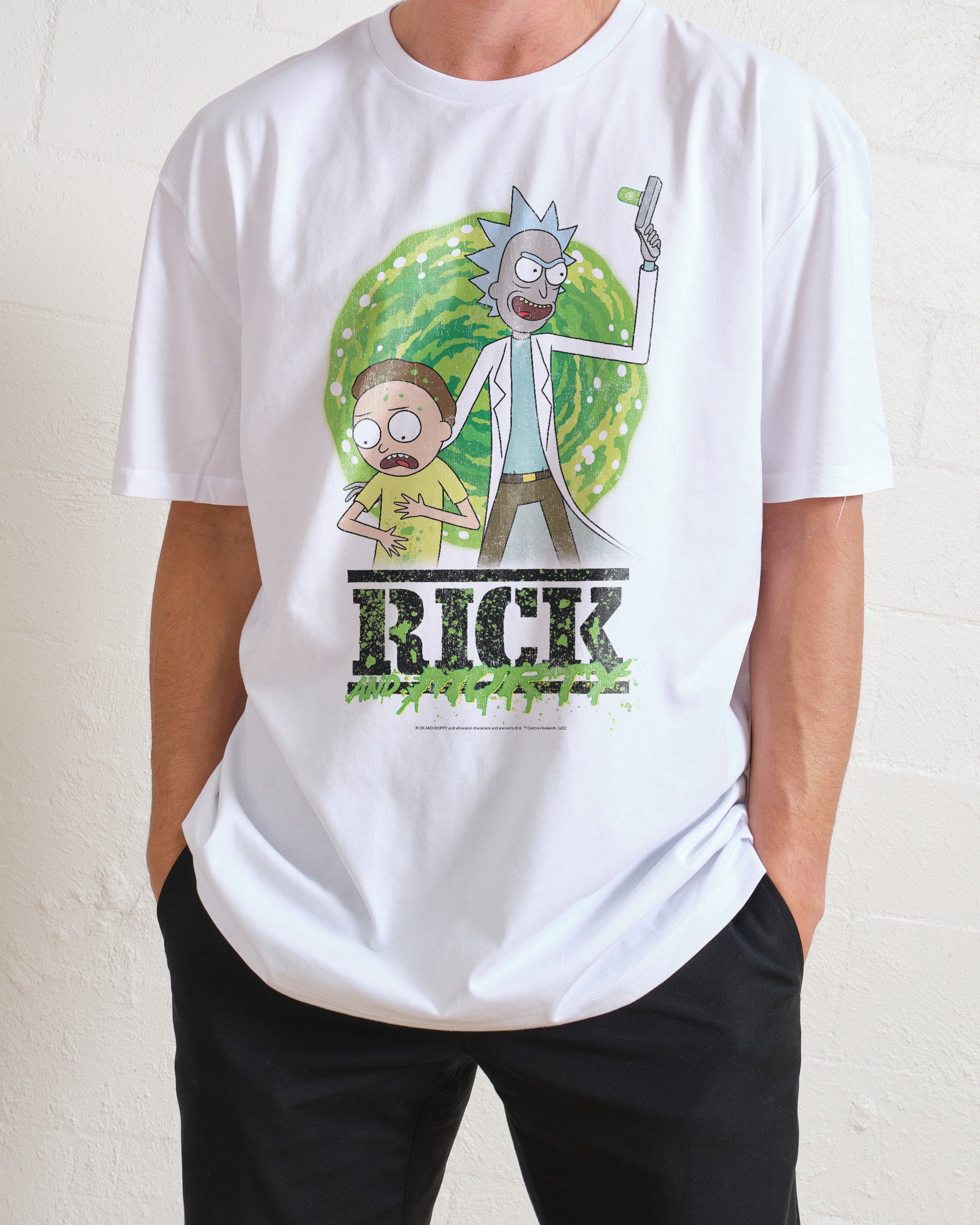 Rick and Morty Splatter T-Shirt