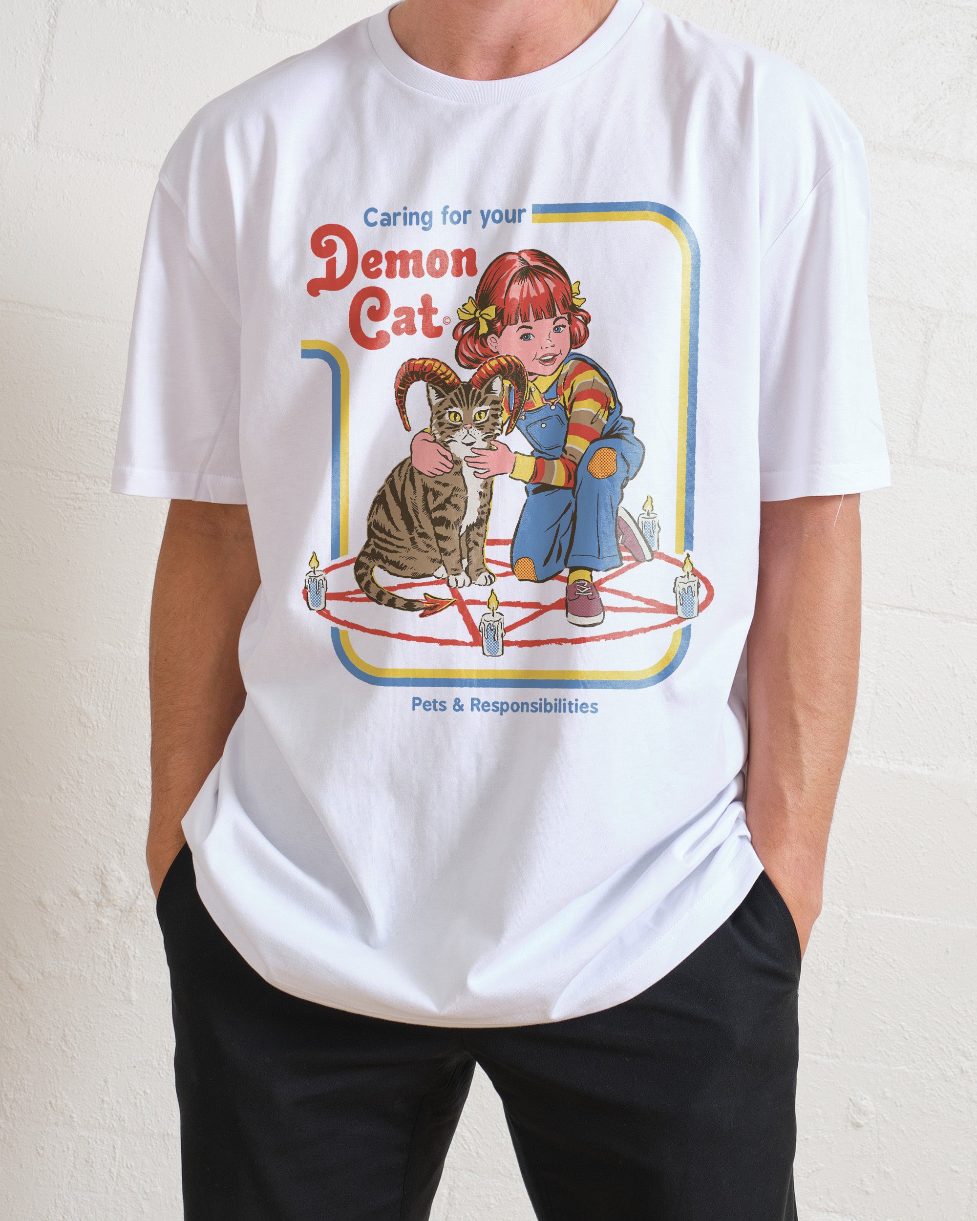 Caring for Your Demon Cat T-Shirt Australia Online