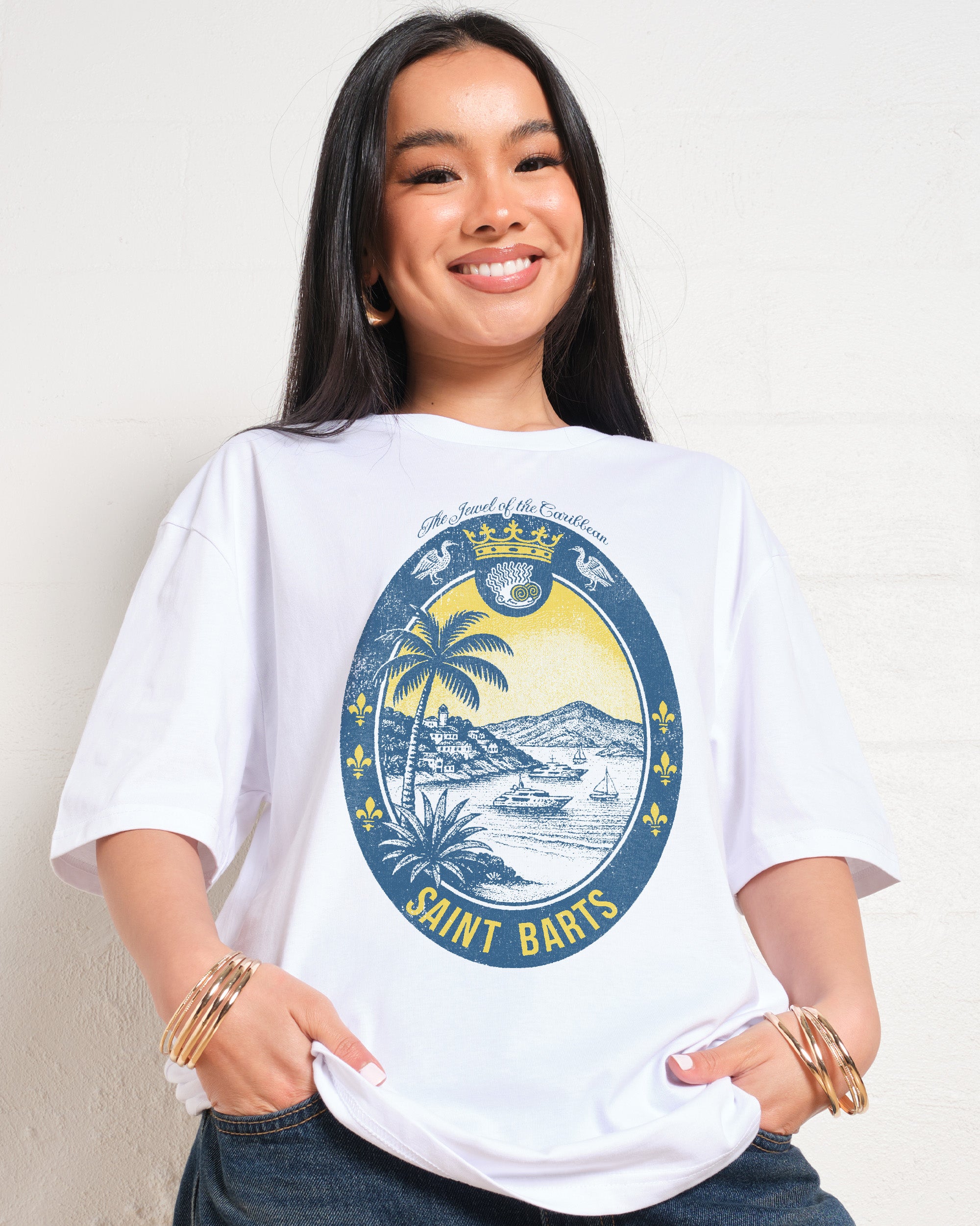 Saint Barts Scene T-Shirt Online Australia