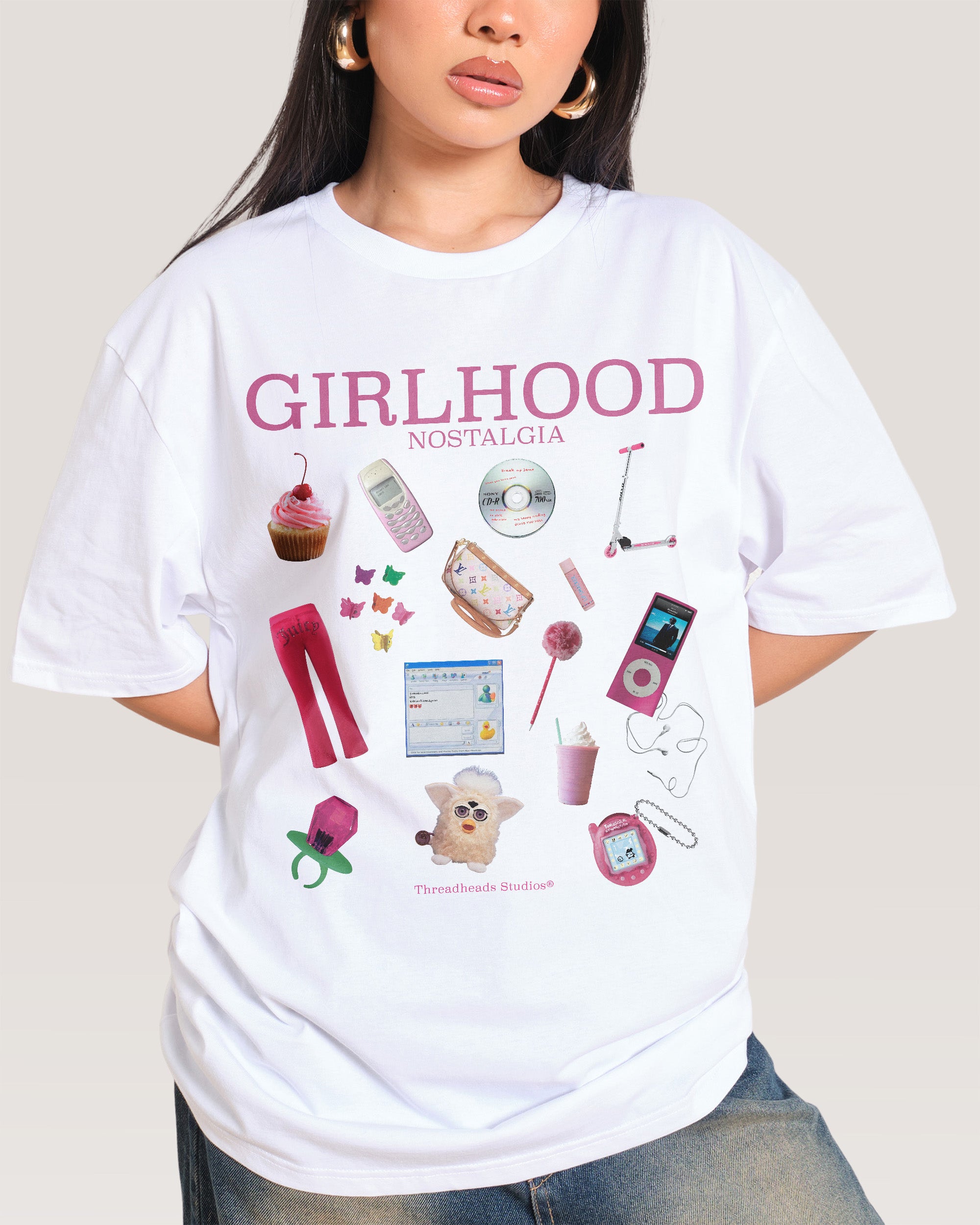 Girlhood Nostalgia T-Shirt Australia Threadheads Online