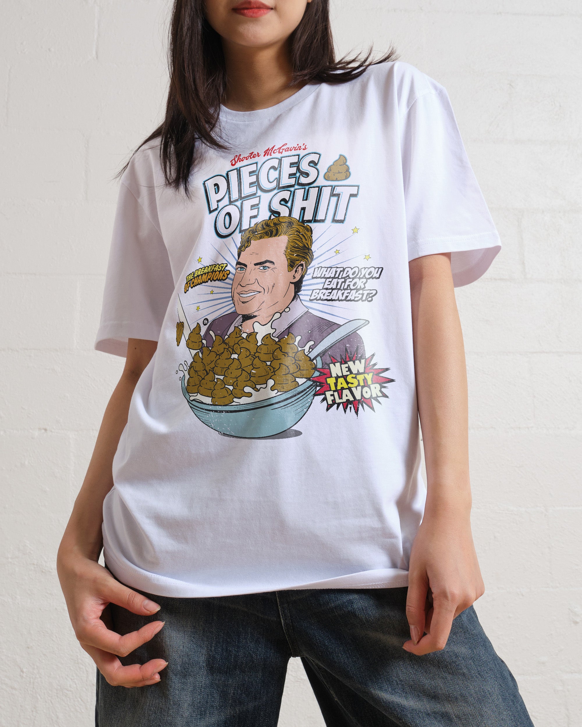 Pieces of Shit Cereal T-Shirt Australia Online