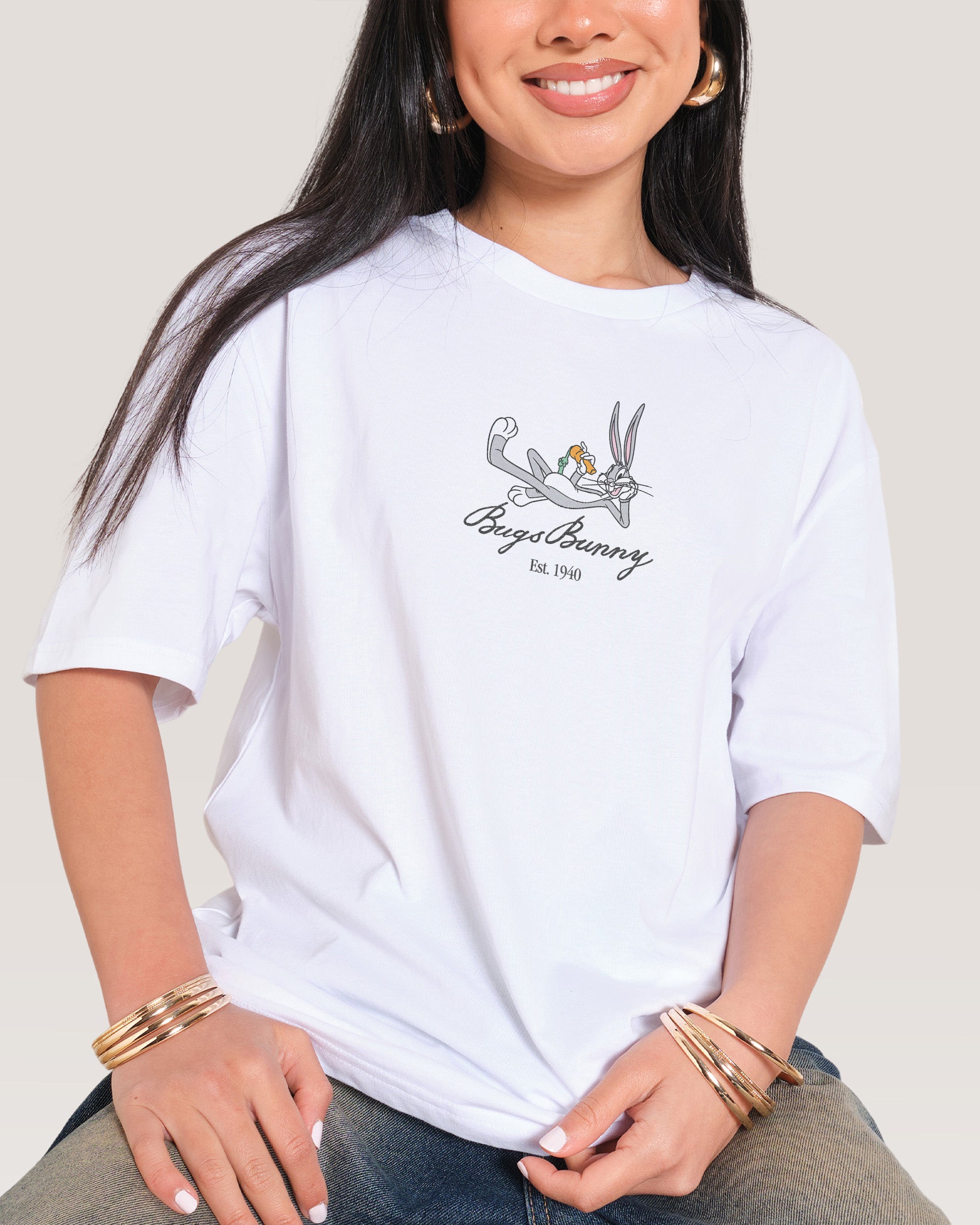 Bugs Bunny Book Crash T-Shirt Australia Threadheads Online