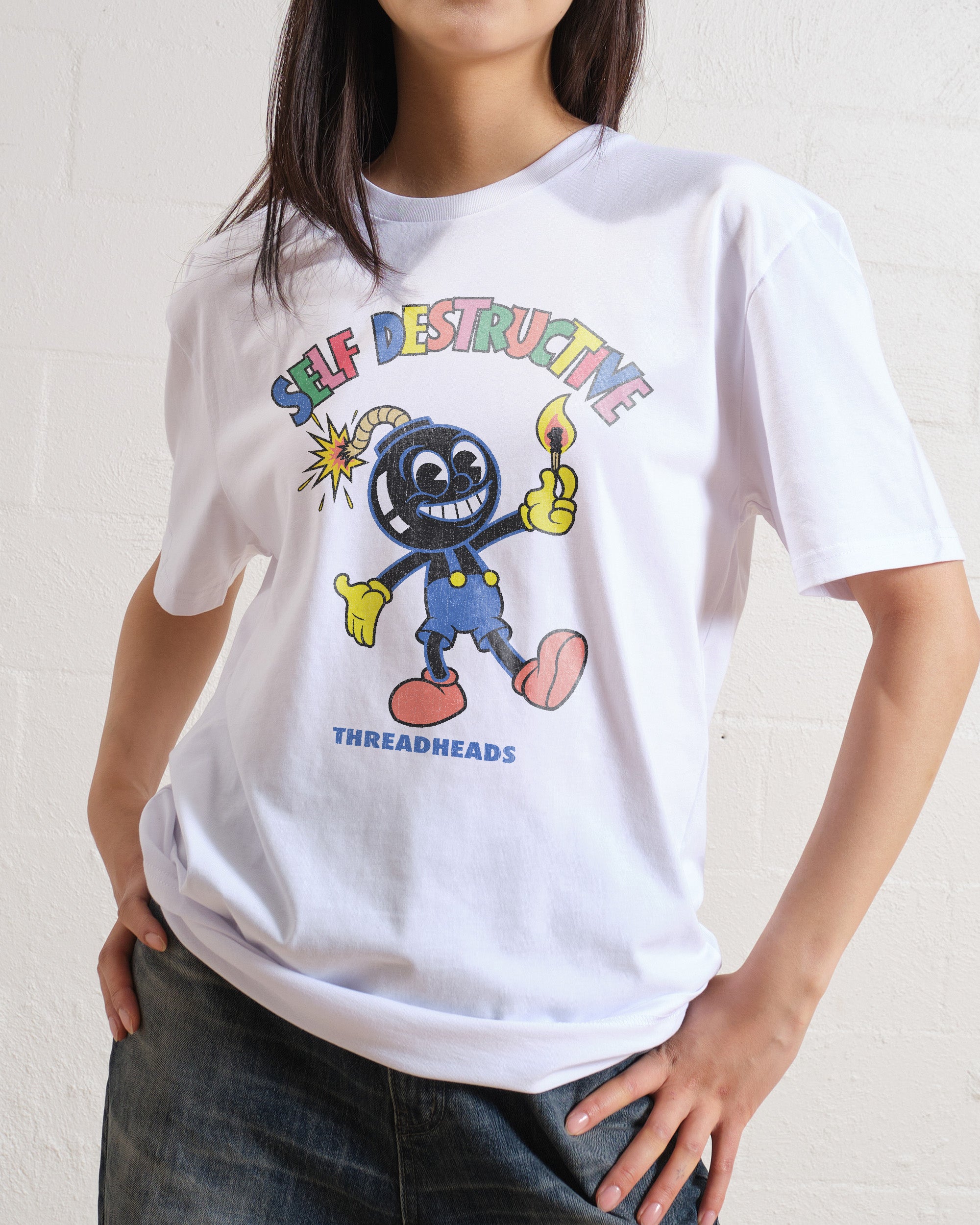 Self Destructive T-Shirt Australia Online