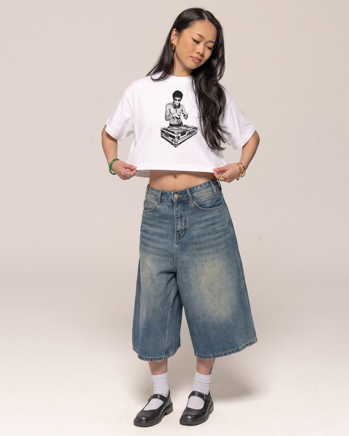 Angry Bert Crop Tee