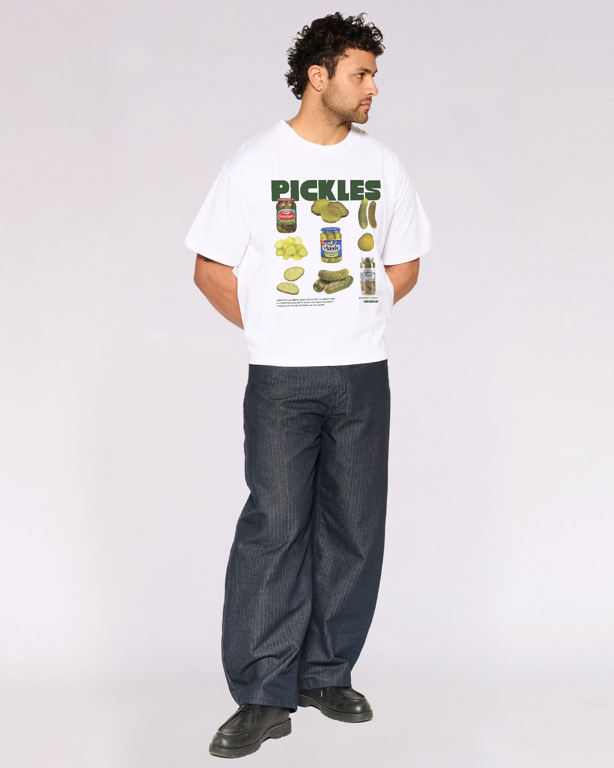 The Pickles Oversized Crop Tee