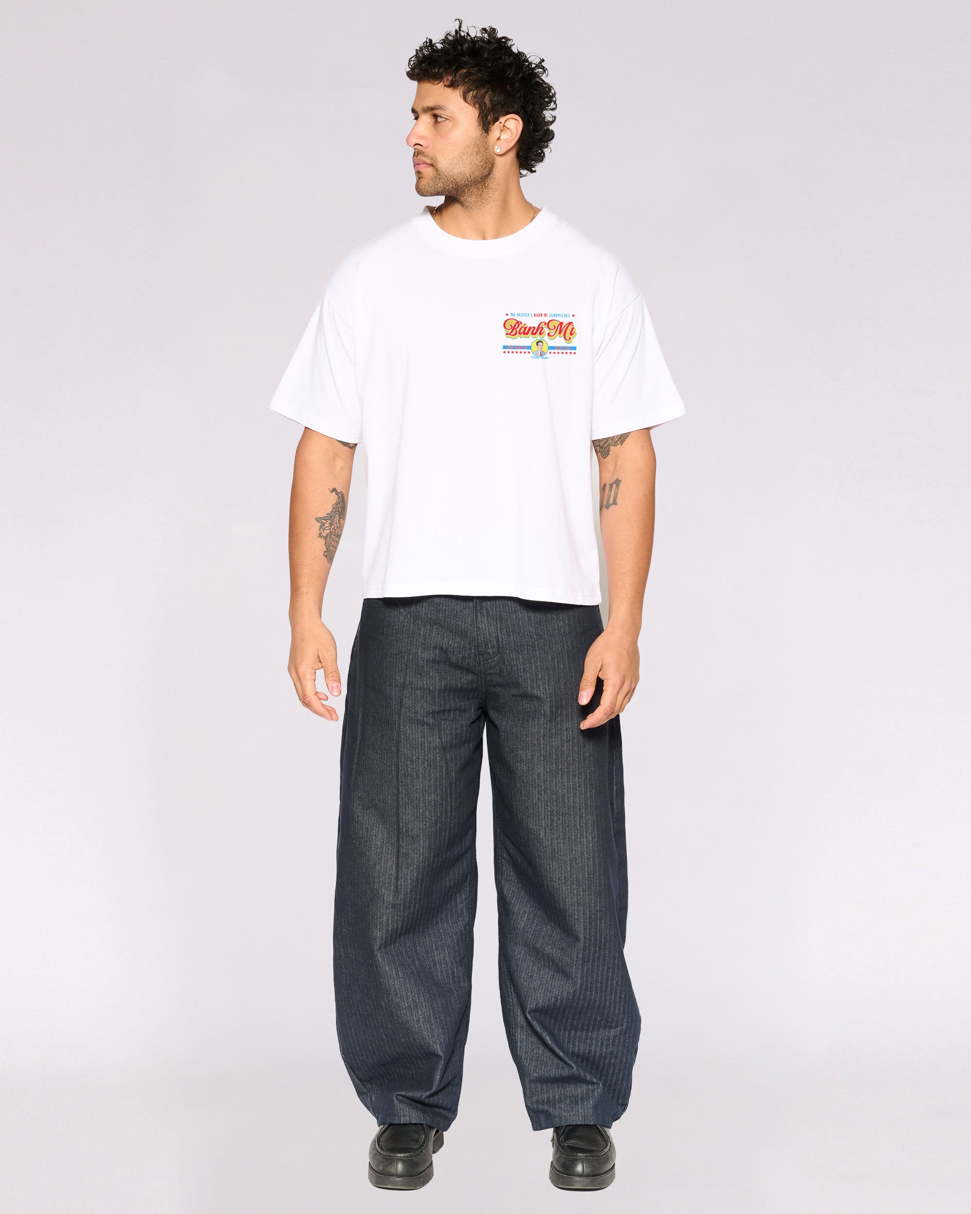 Mr Nguyen's Banh Mi's Oversized Crop Tee