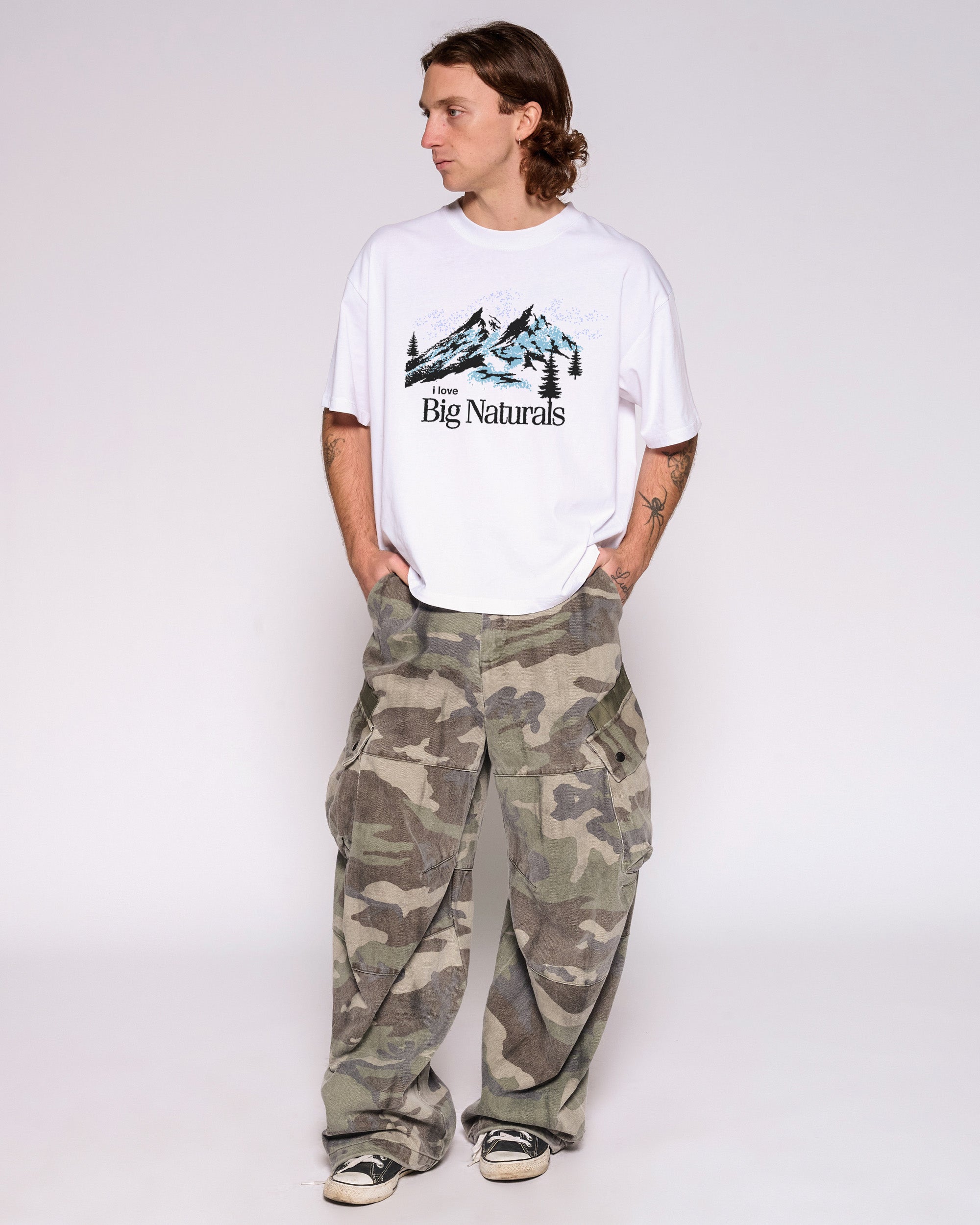 Big Naturals Oversized Crop Tee