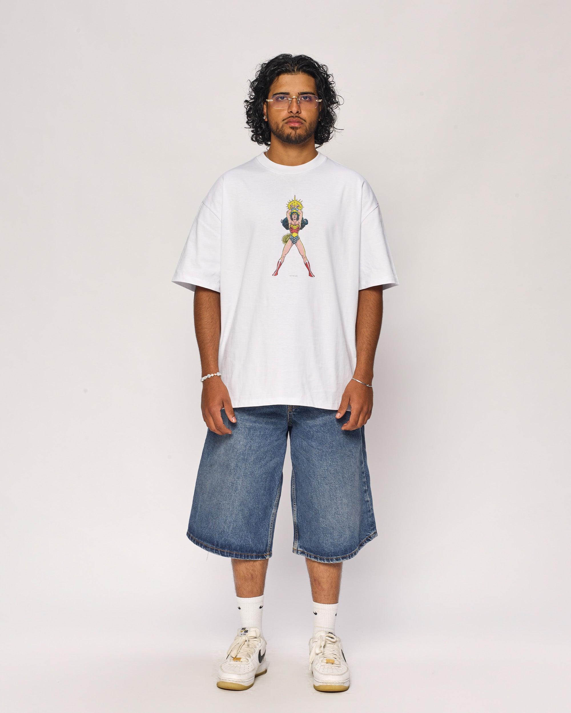 Wonder Woman Power Surge Oversized Tee Threadheads Australia Online