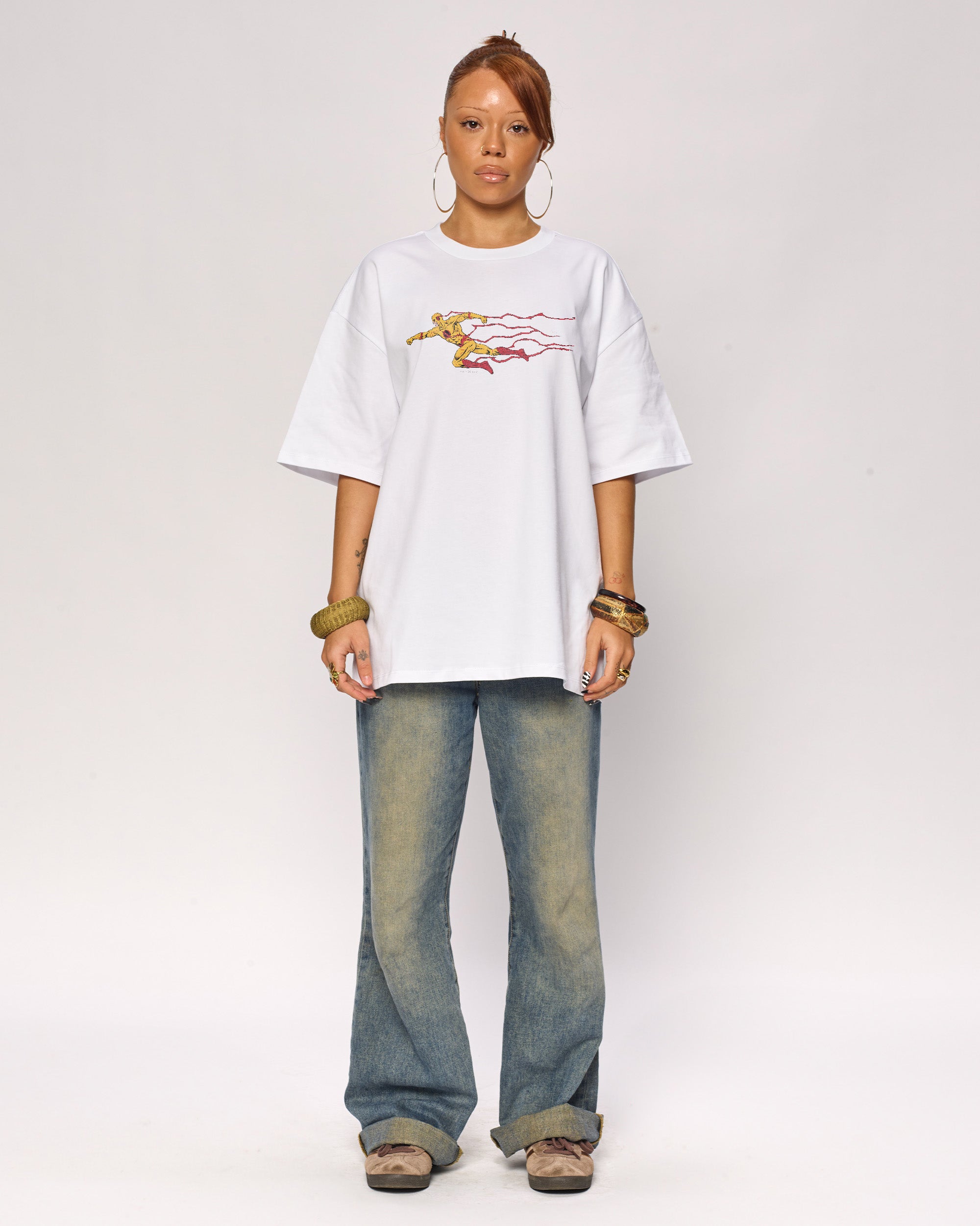 Reverse Flash Oversized Tee Threadheads Australia Online