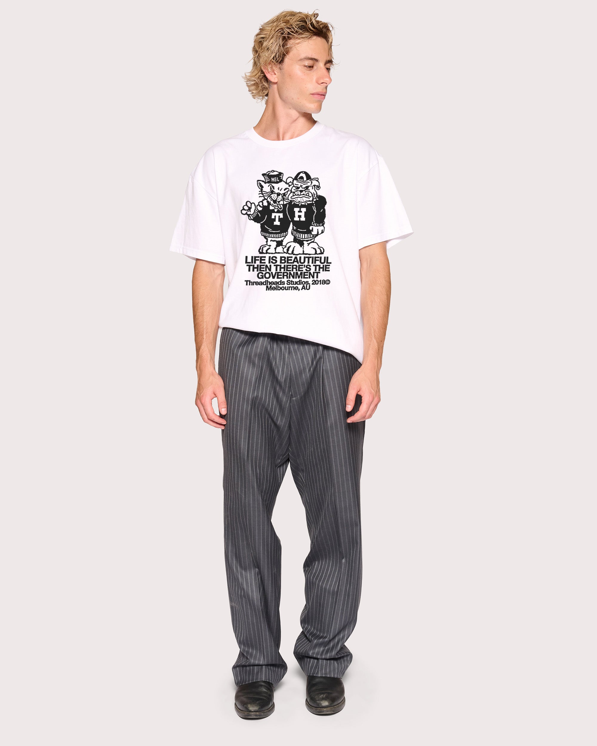 Life is Beautiful White T-Shirt