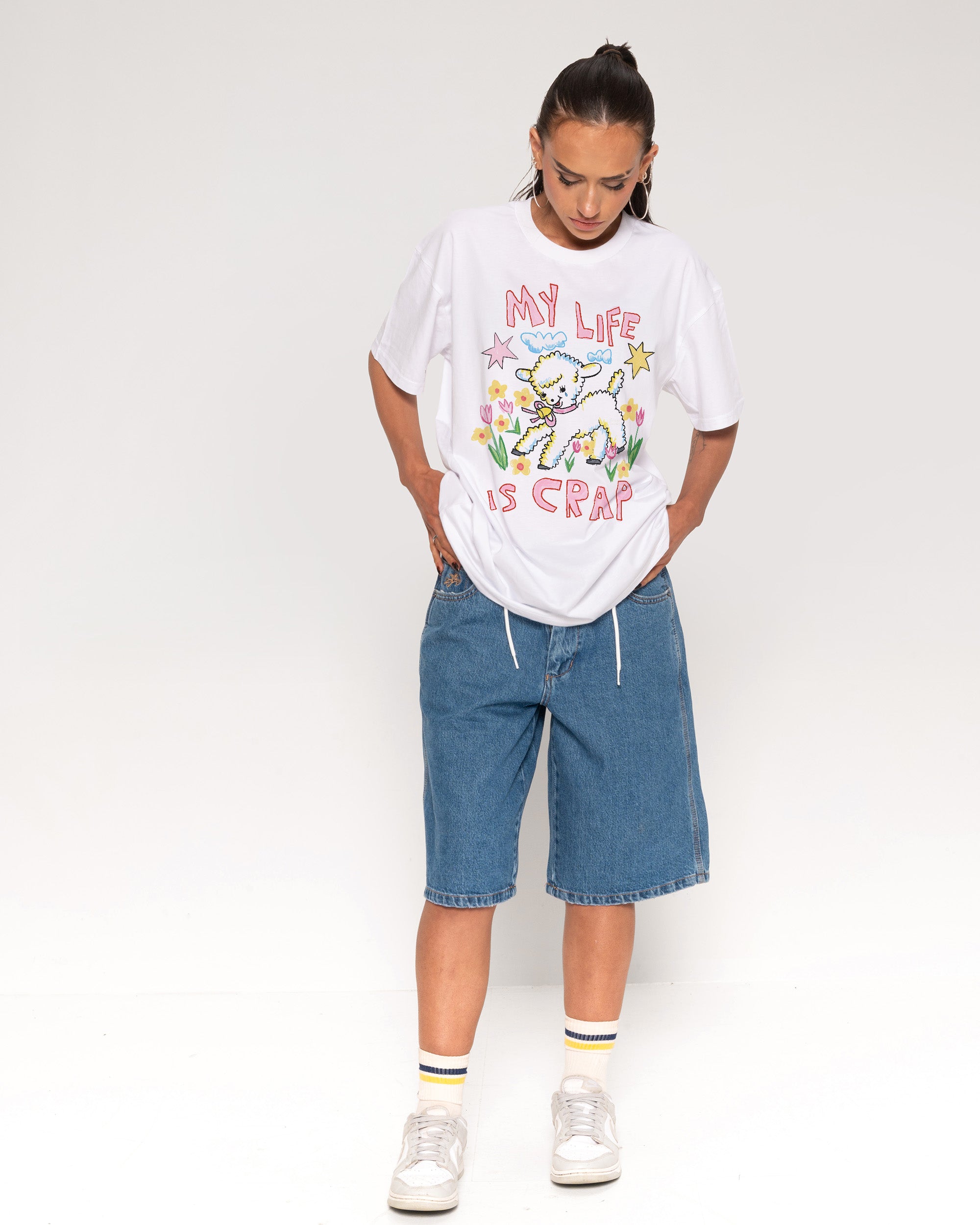 My Life is Crap White T-Shirt