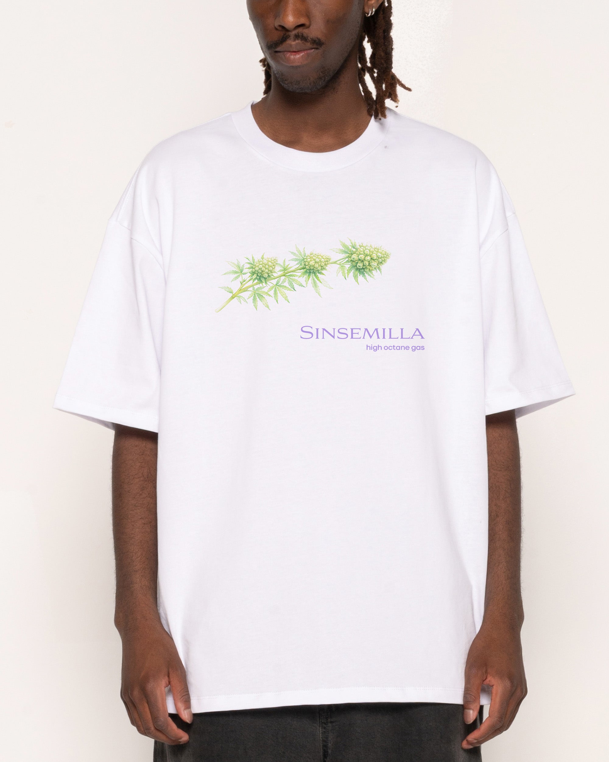 Sinsemelia White Oversized Tee