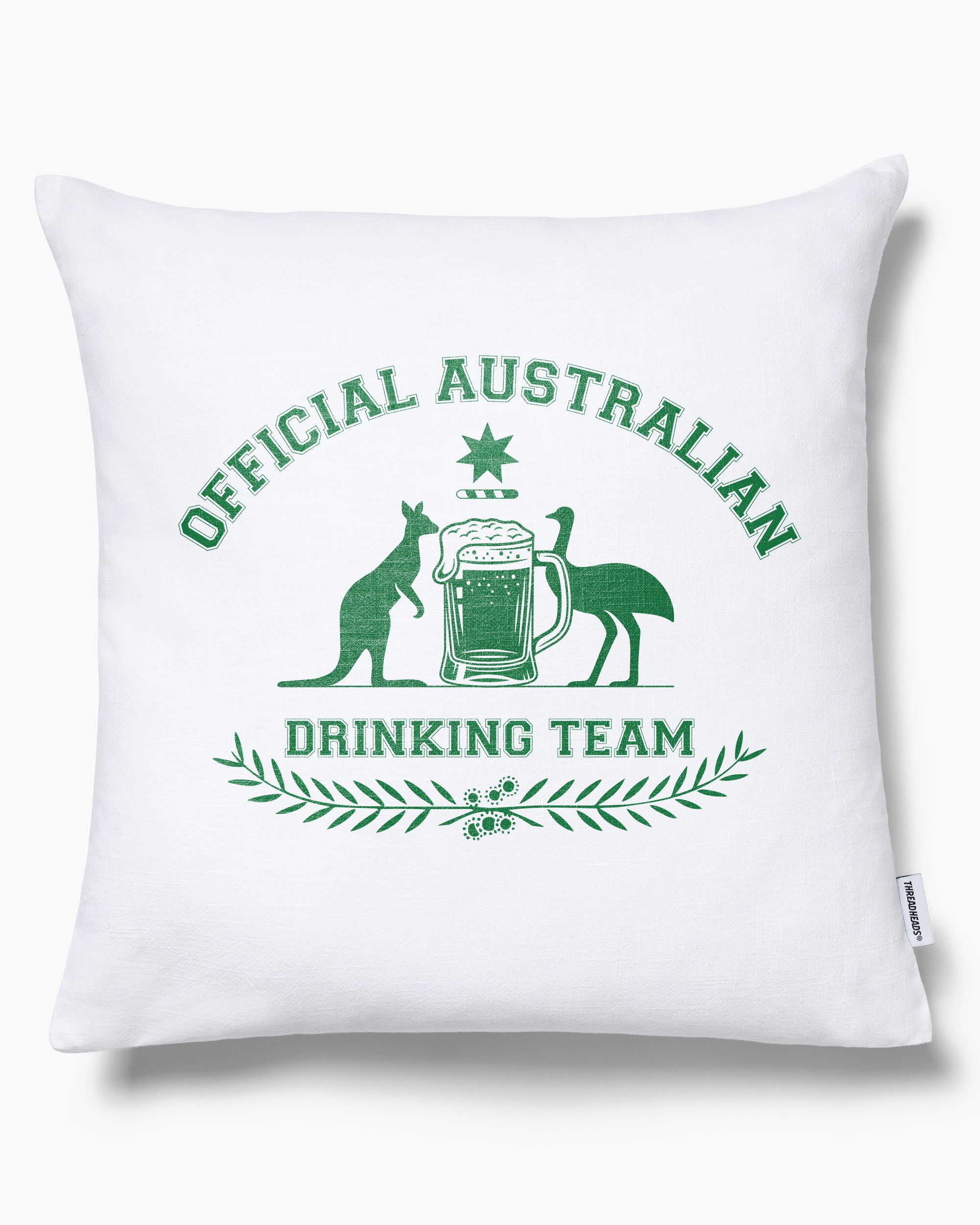 Official Australian Drinking Team Cushion