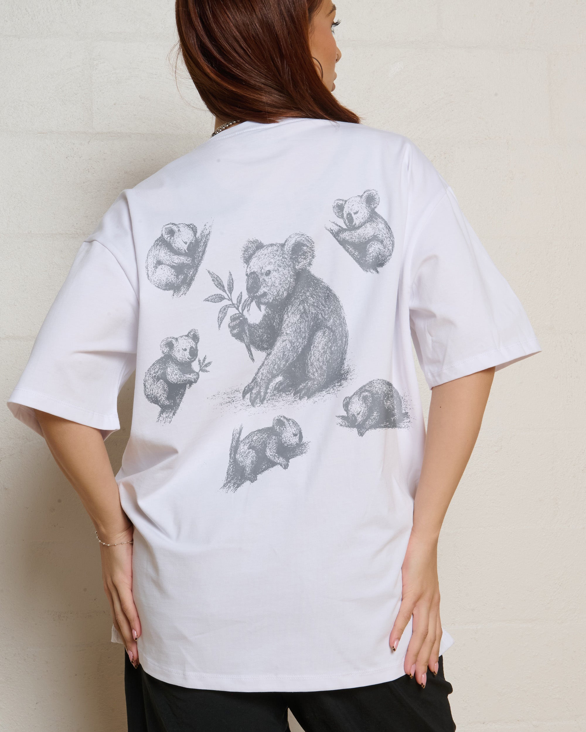 Eat Sleep Repeat Oversized Tee Online Australia