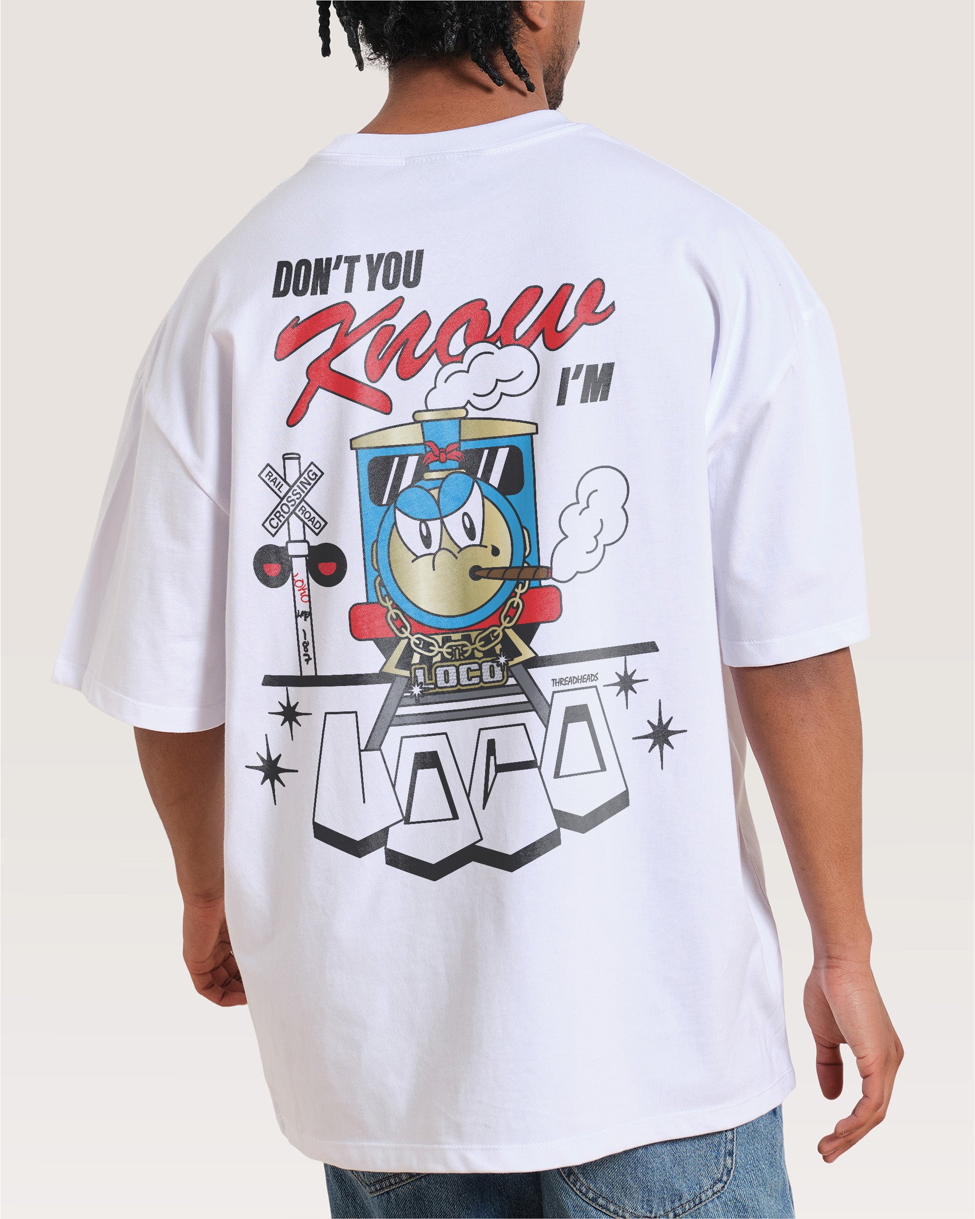 Loco Oversized Tee Threadheads Australia Online