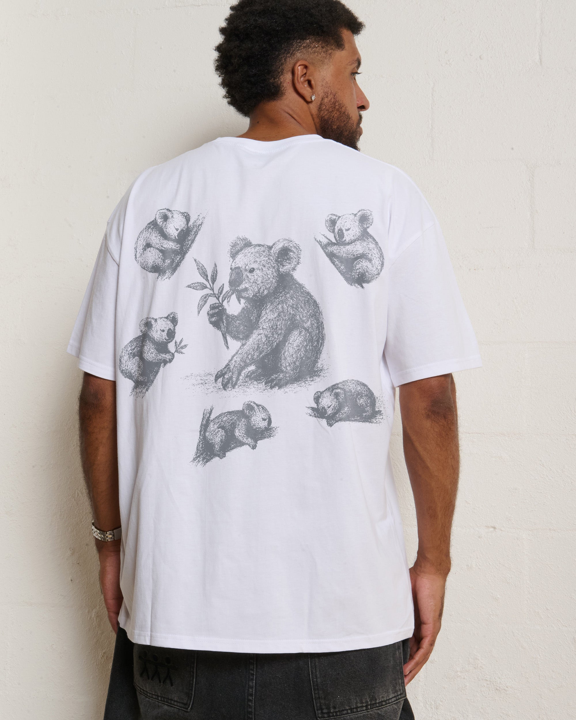 Eat Sleep Repeat Oversized Tee Online Australia