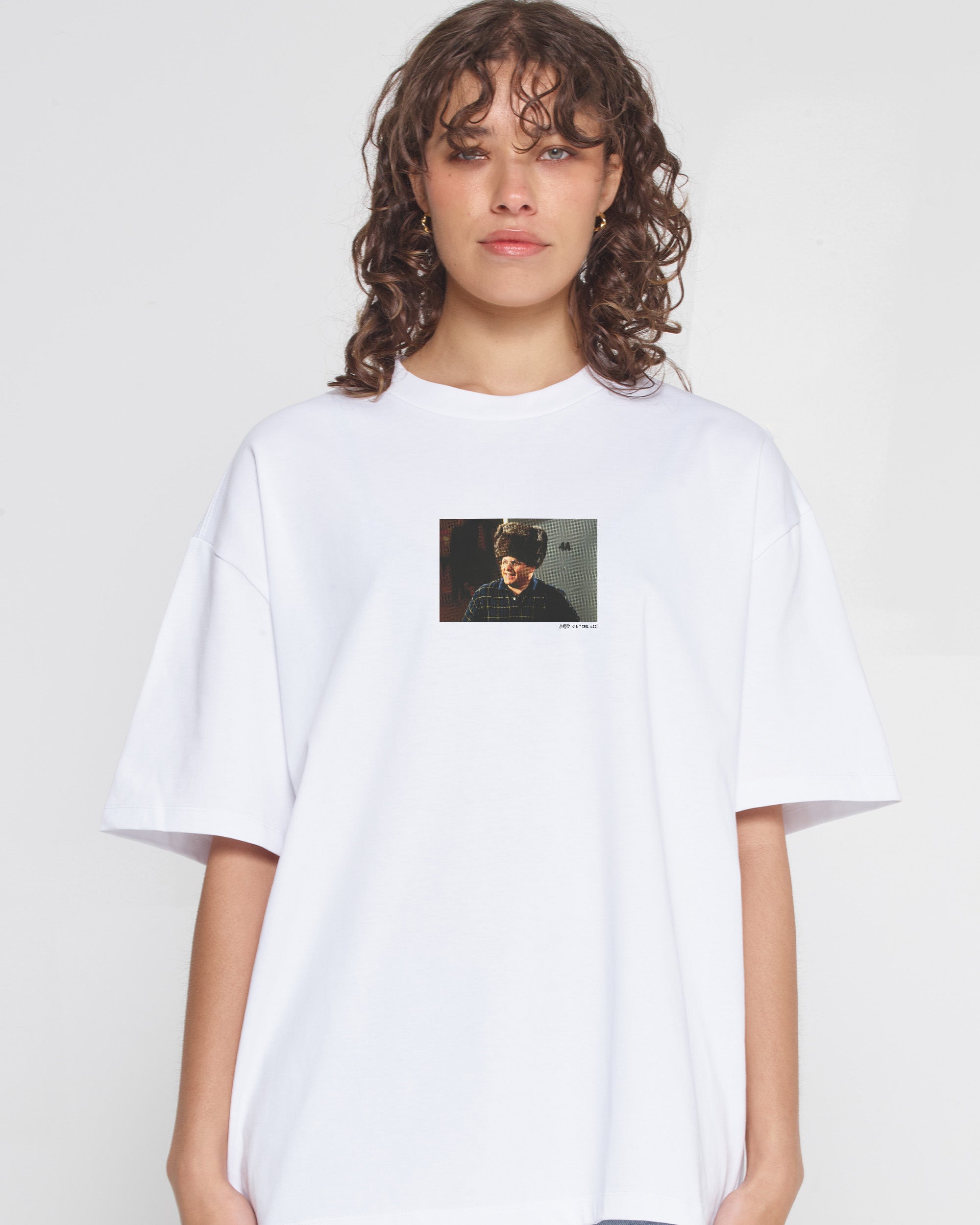 George’s Sable Hat Oversized Tee Australia Online