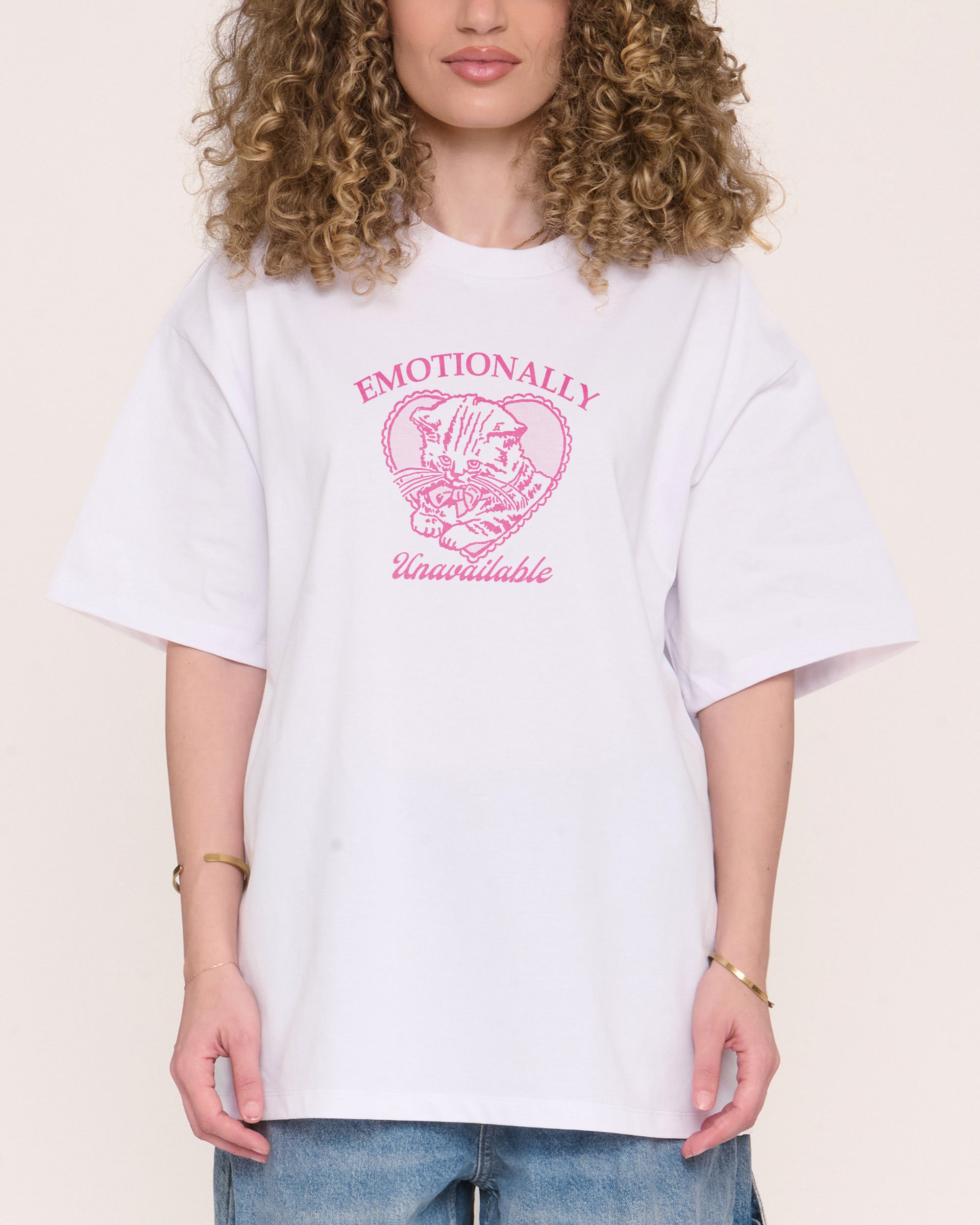 Emotionally Unavailable Oversized Tee