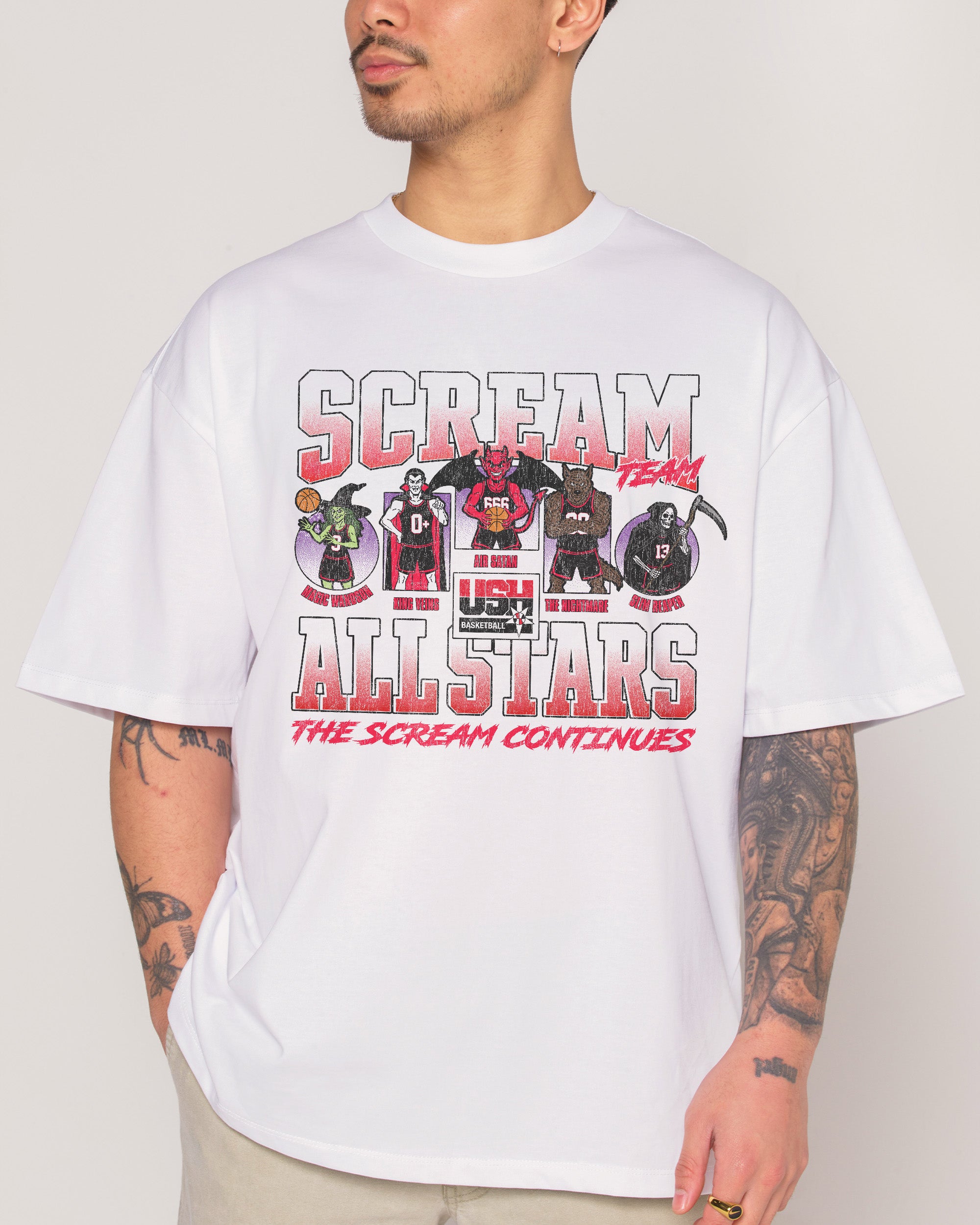 Scream Team Oversized Tee Australia Threadheads Online