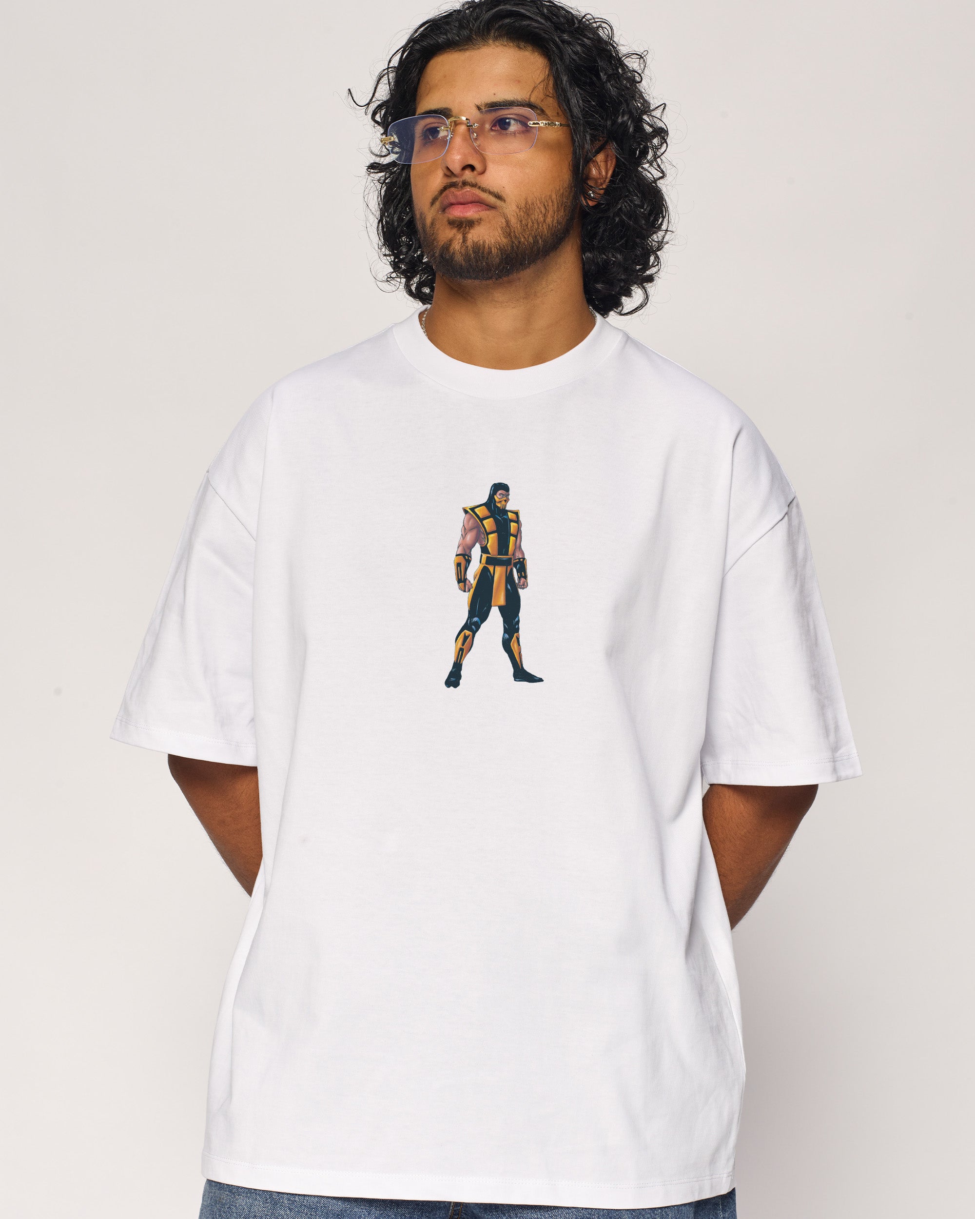 Scorpion Mortal Kombat Oversized Tee Threadheads Australia Online