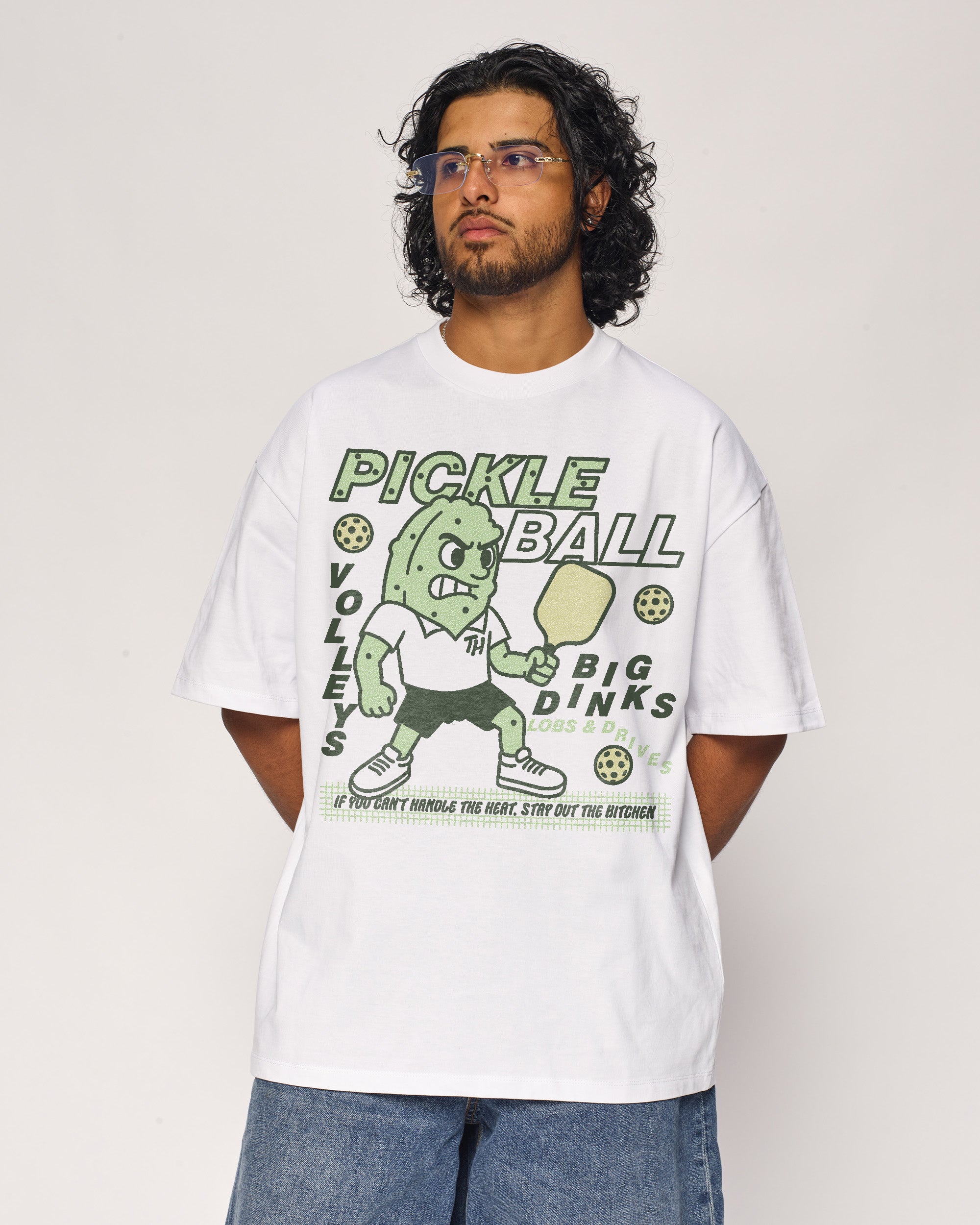 Pickleball Oversized Tee Threadheads Australia Online