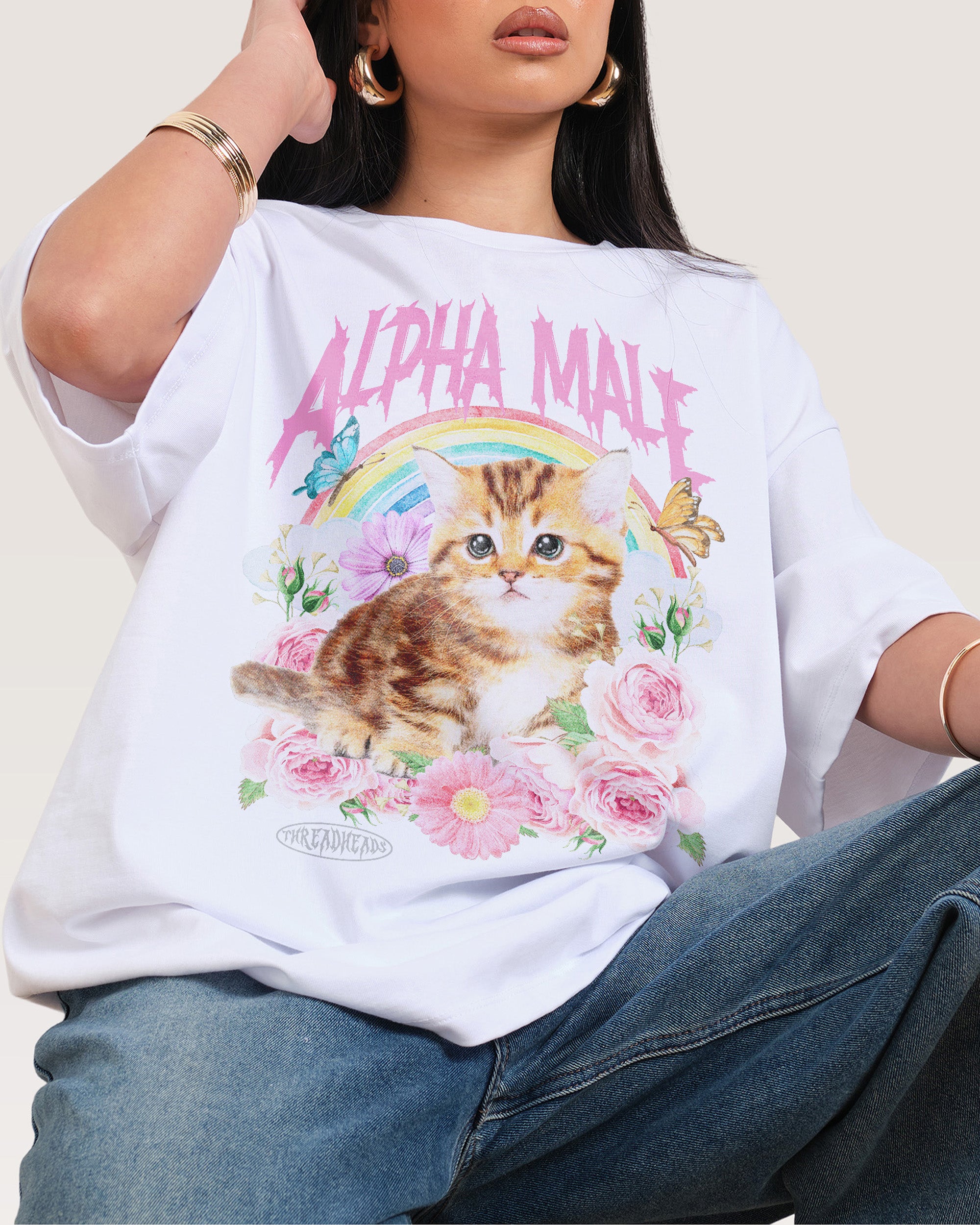 Alpha Male Oversized Tee Threadheads Australia Online