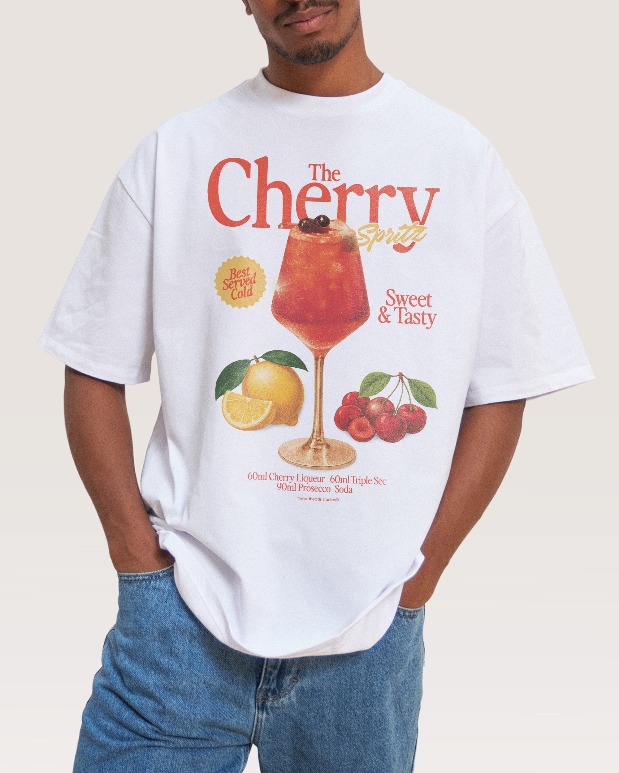 Cherry Spritz Oversized Tee Australia Threadheads Online