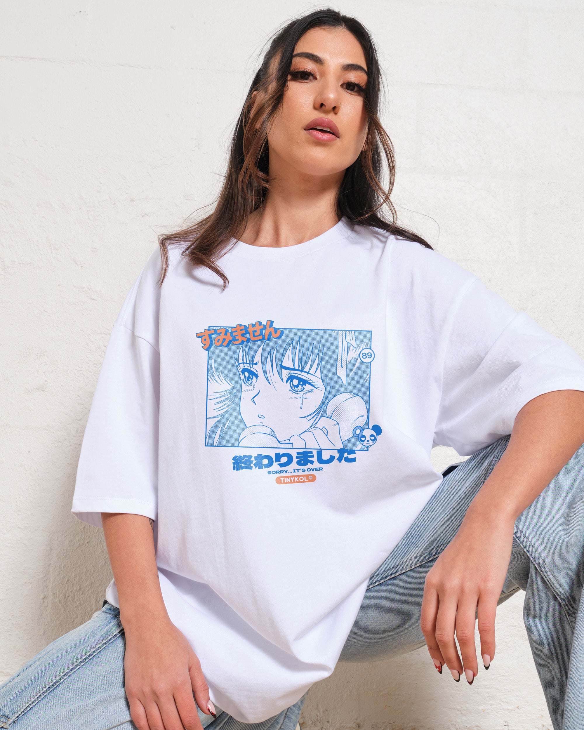 Sorry Its Over Oversized Tee Vintage Heavy Oversized Tee 