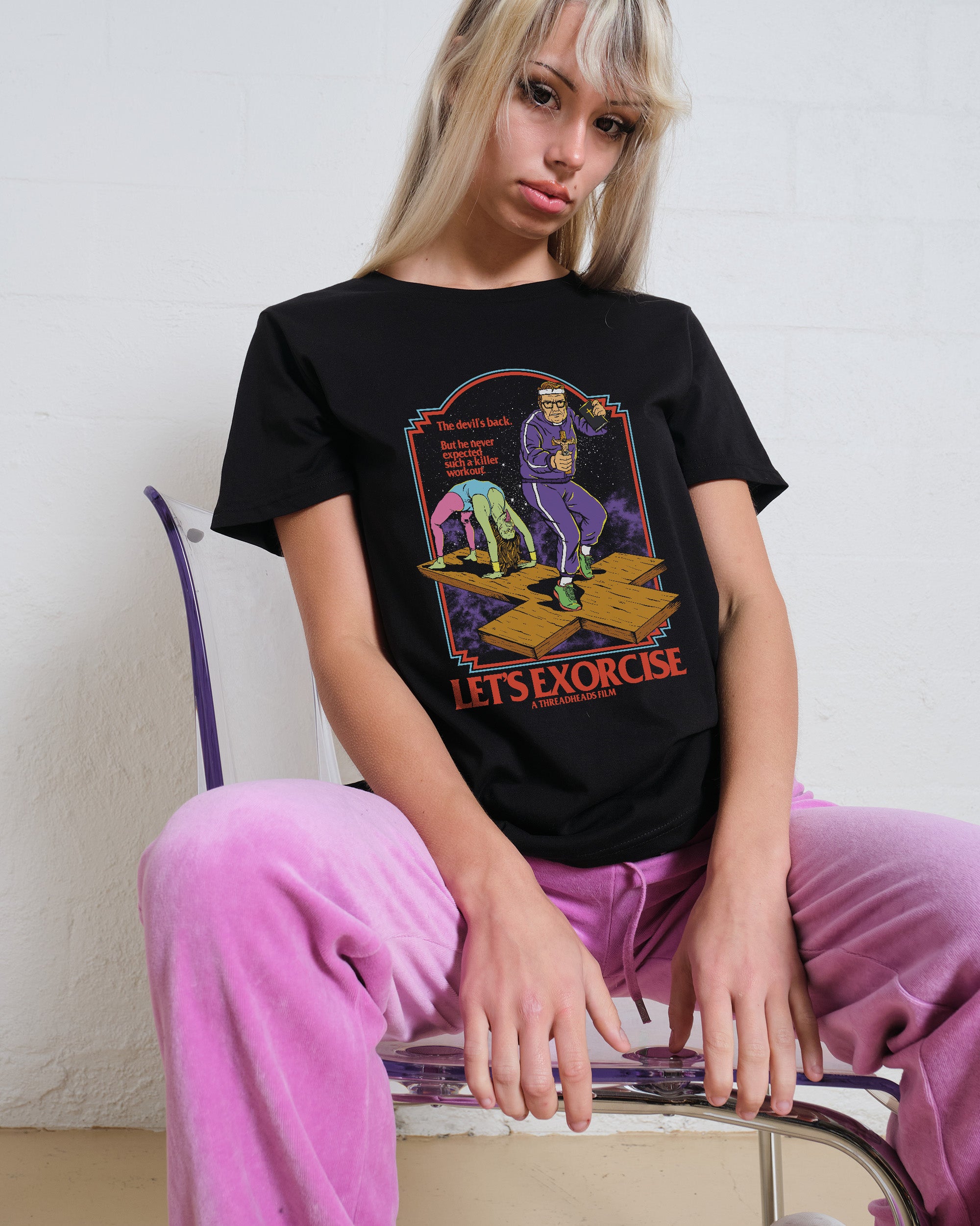 Let's Exorcise Women's Tee Online Australia