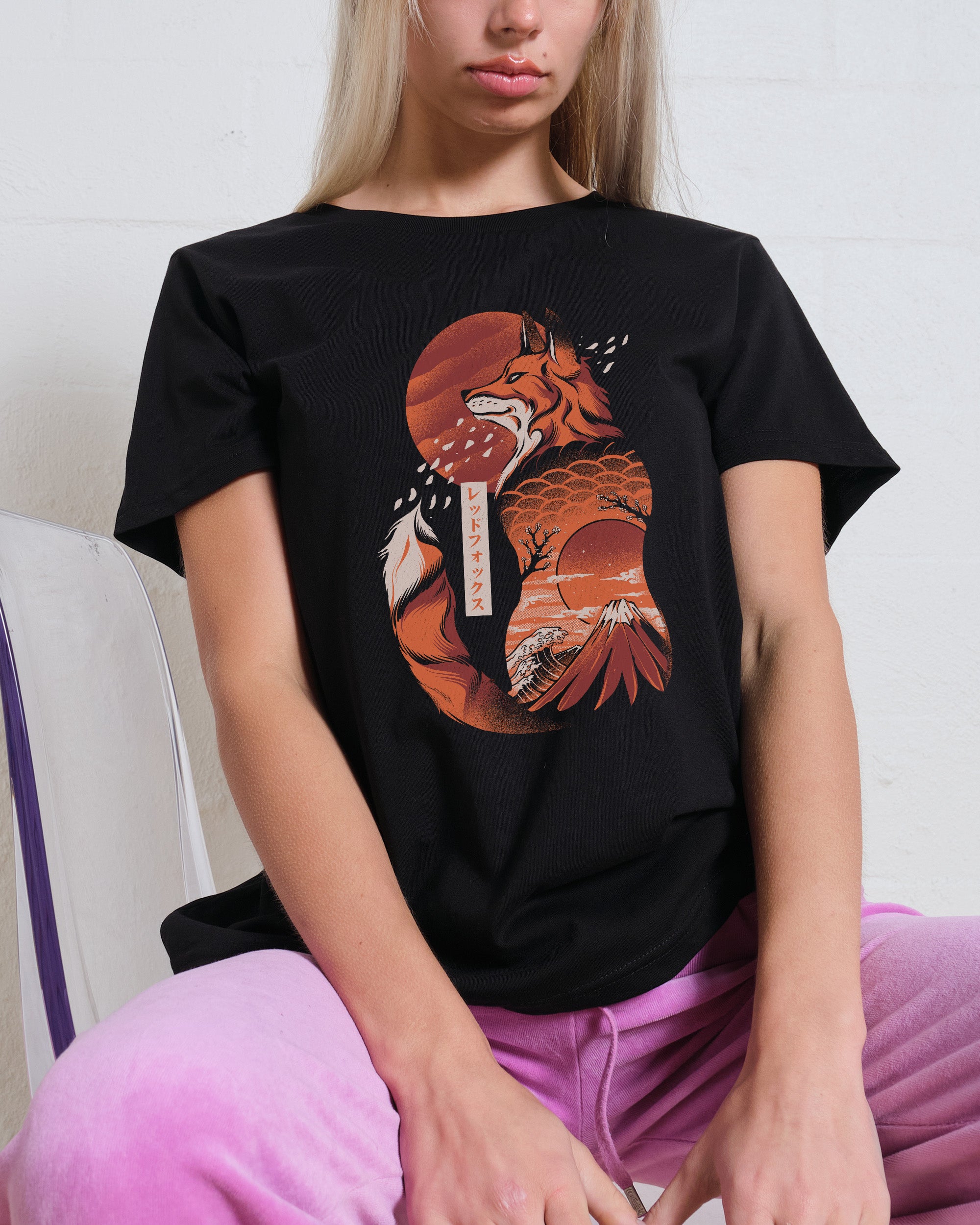 Japanese Fox Women's Tee Online Australia