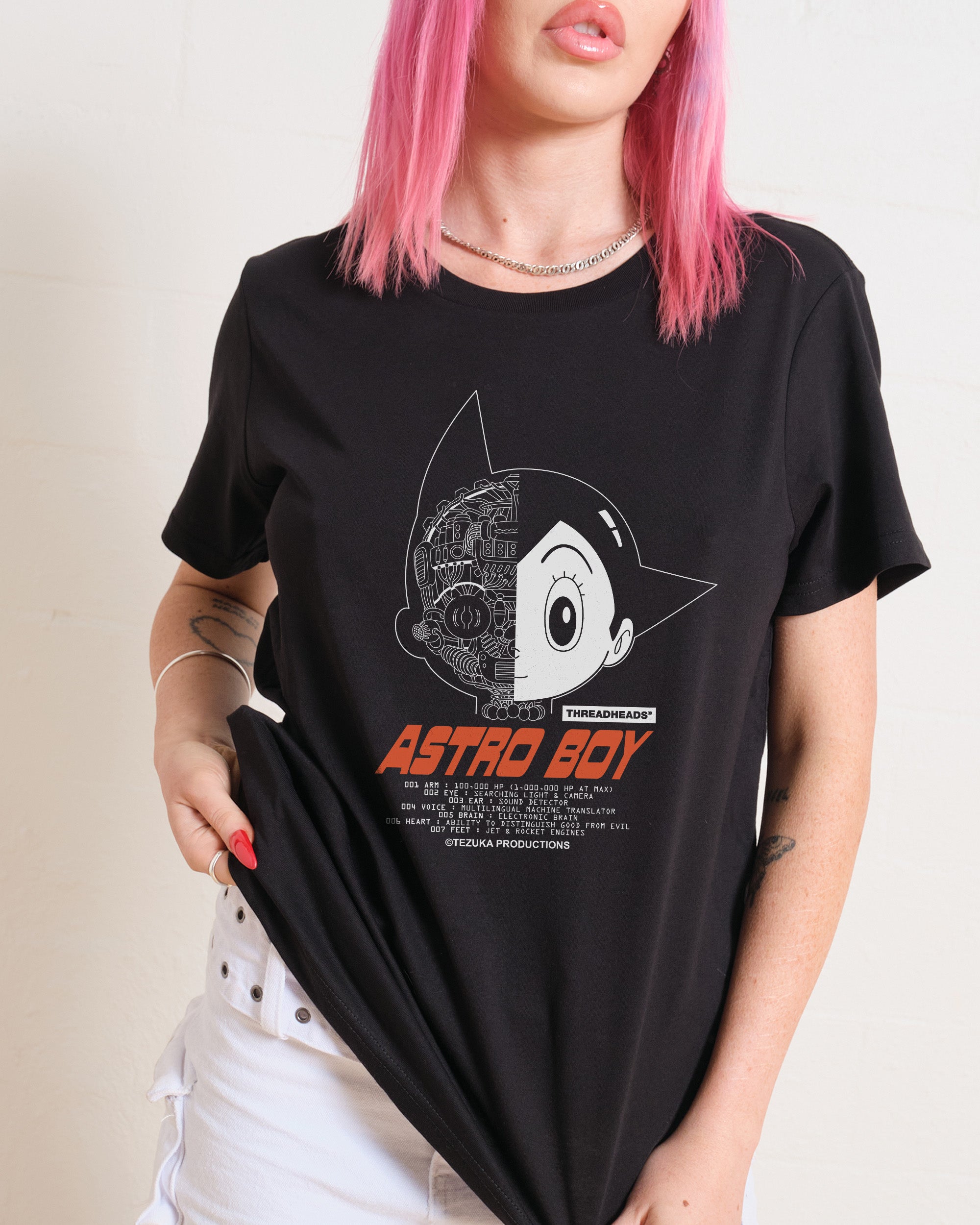 Astro Boy Head Data Women's Tee Online Australia