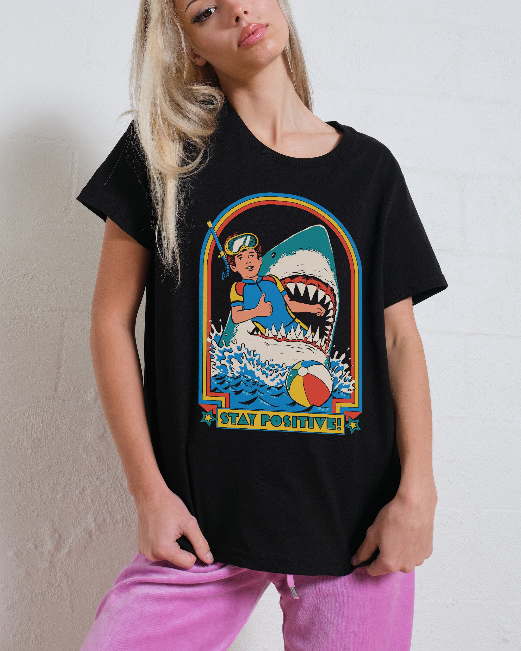 Stay Positive Women's Tee Online Australia