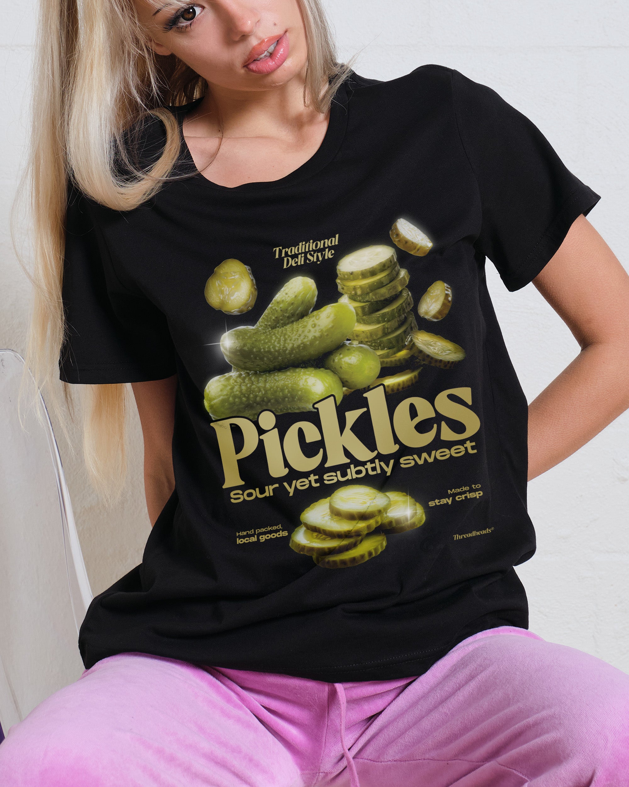 Sour Yet Sweet Pickles Women's Tee Threadheads Australia Online