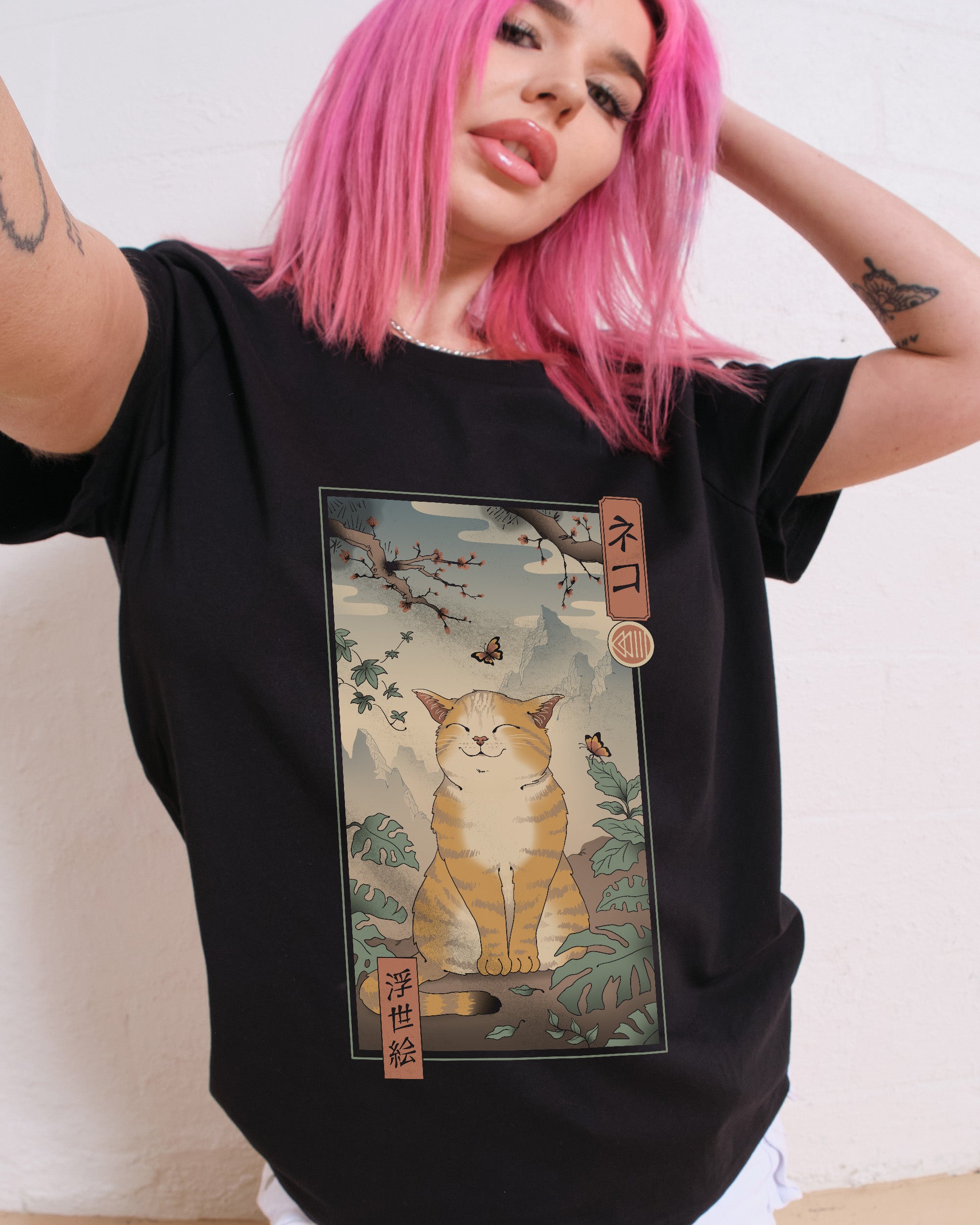 Edo Cat Women's Tee Online Australia