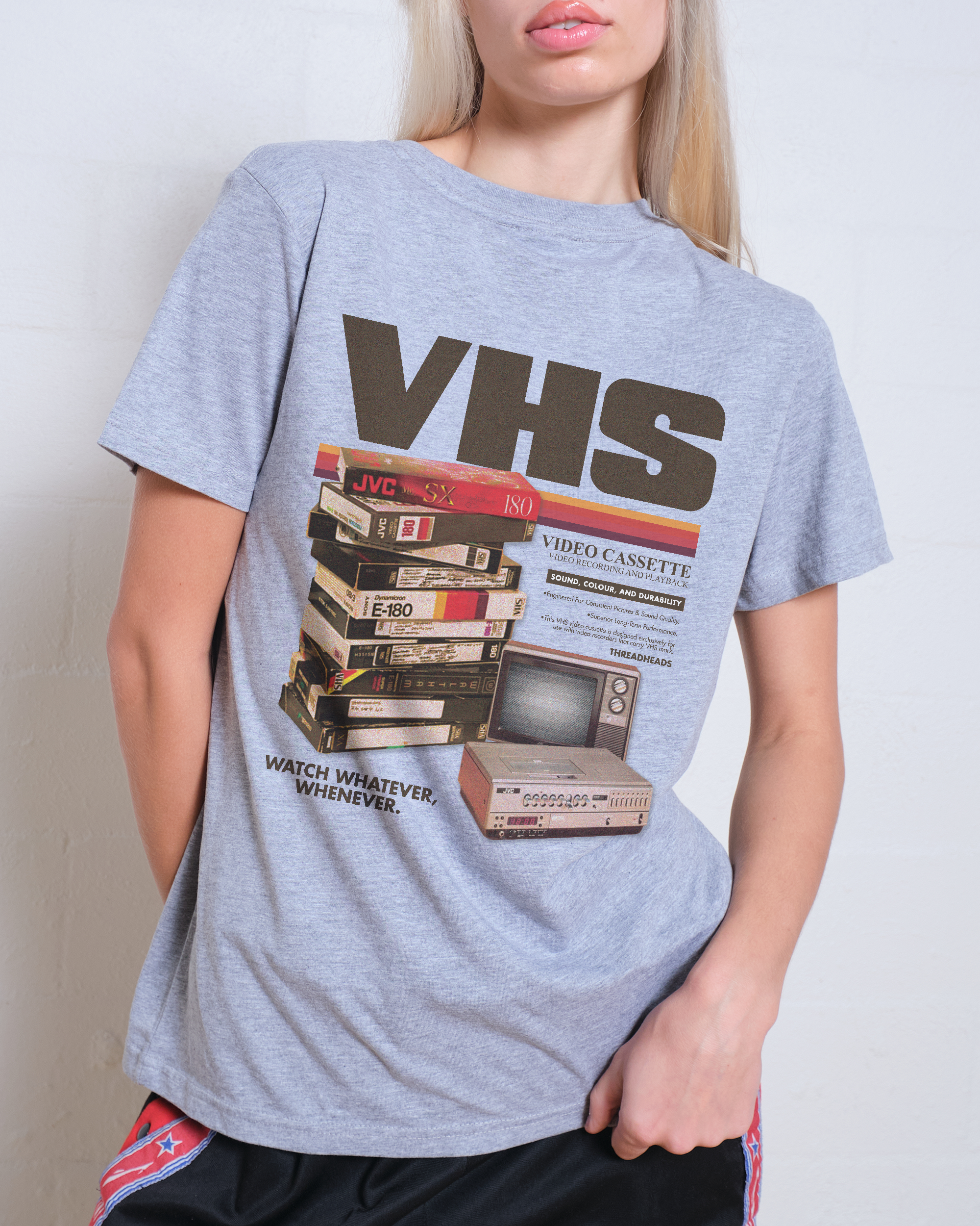 Vintage VHS Tapes Women's Tee Online Australia