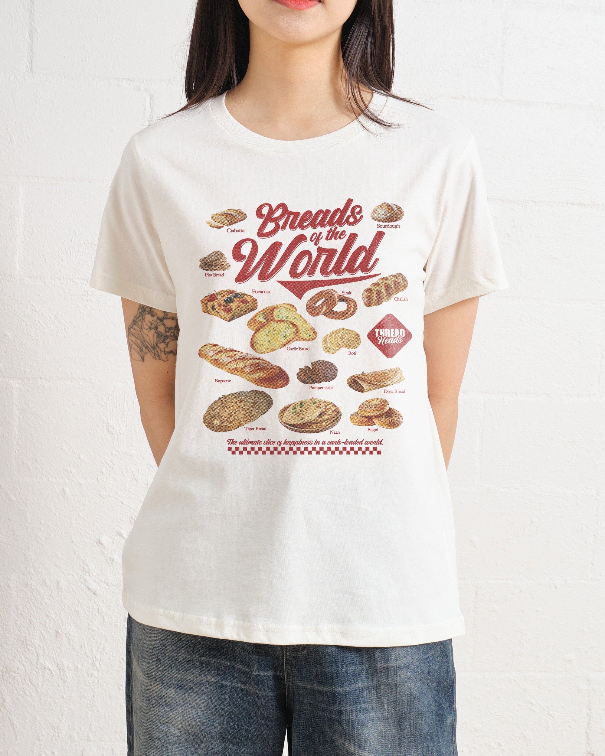 Breads of the World Women's Tee Online Australia