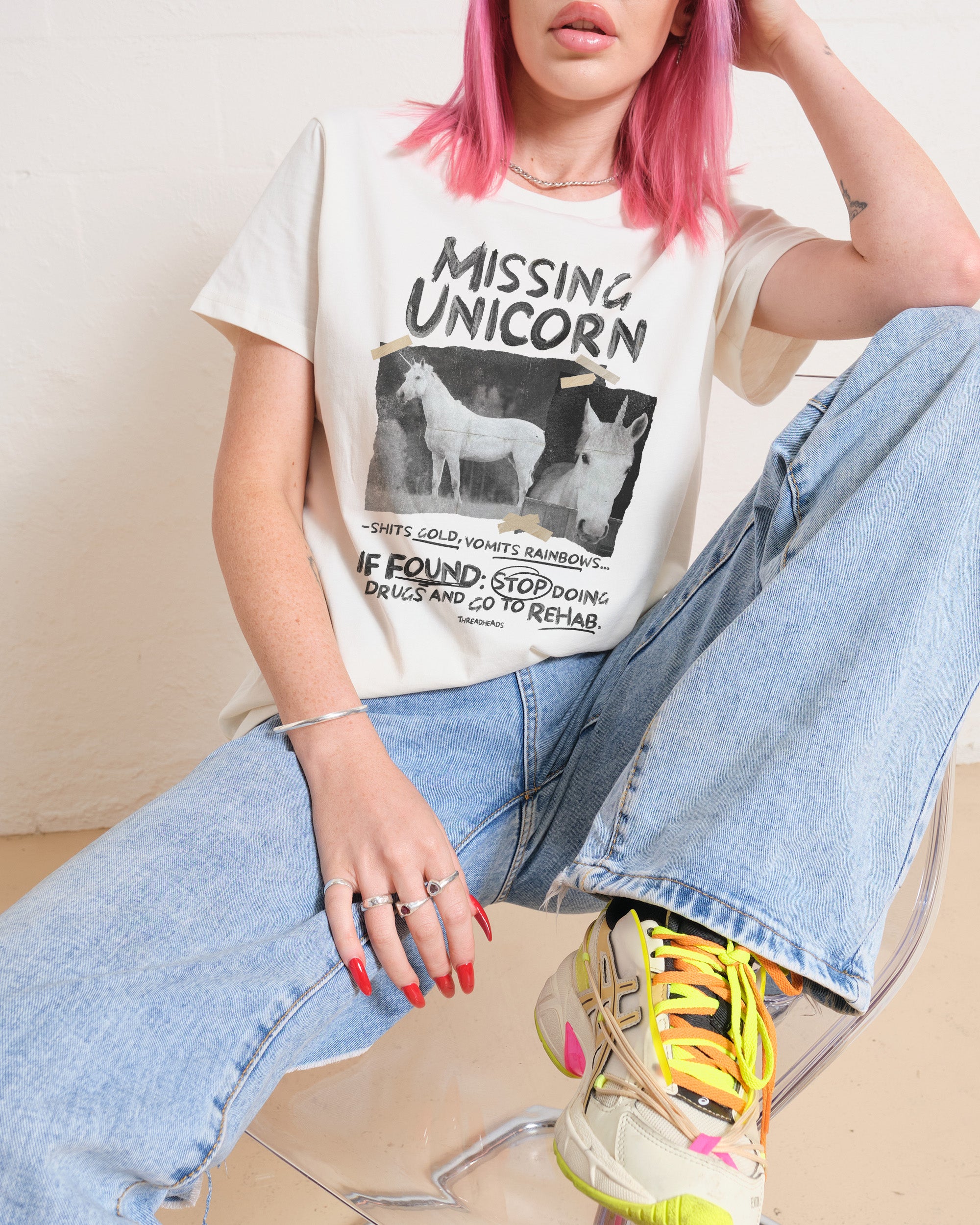 Missing Unicorn Women's Tee Online Australia