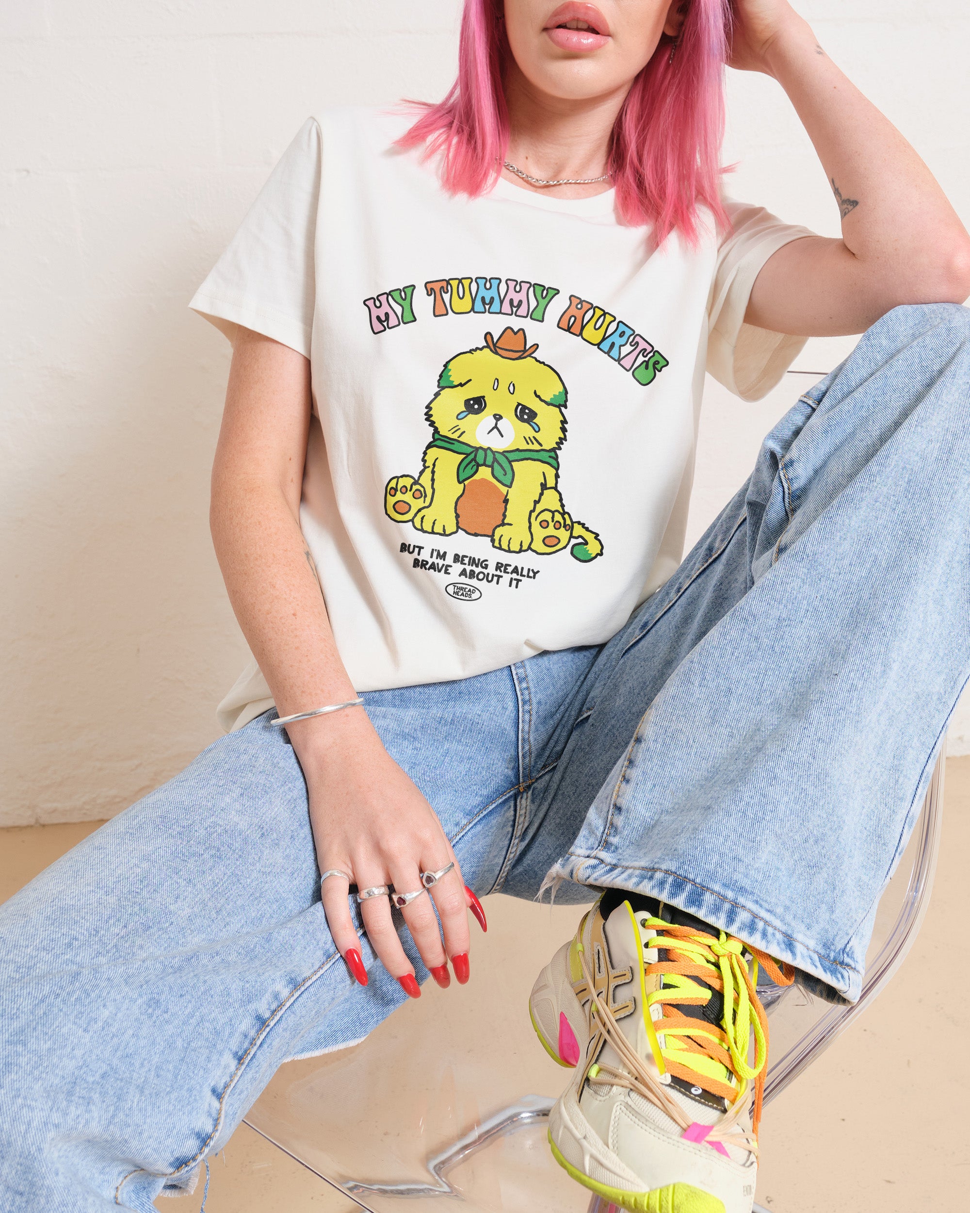 My Tummy Hurts Women's Tee Online Australia