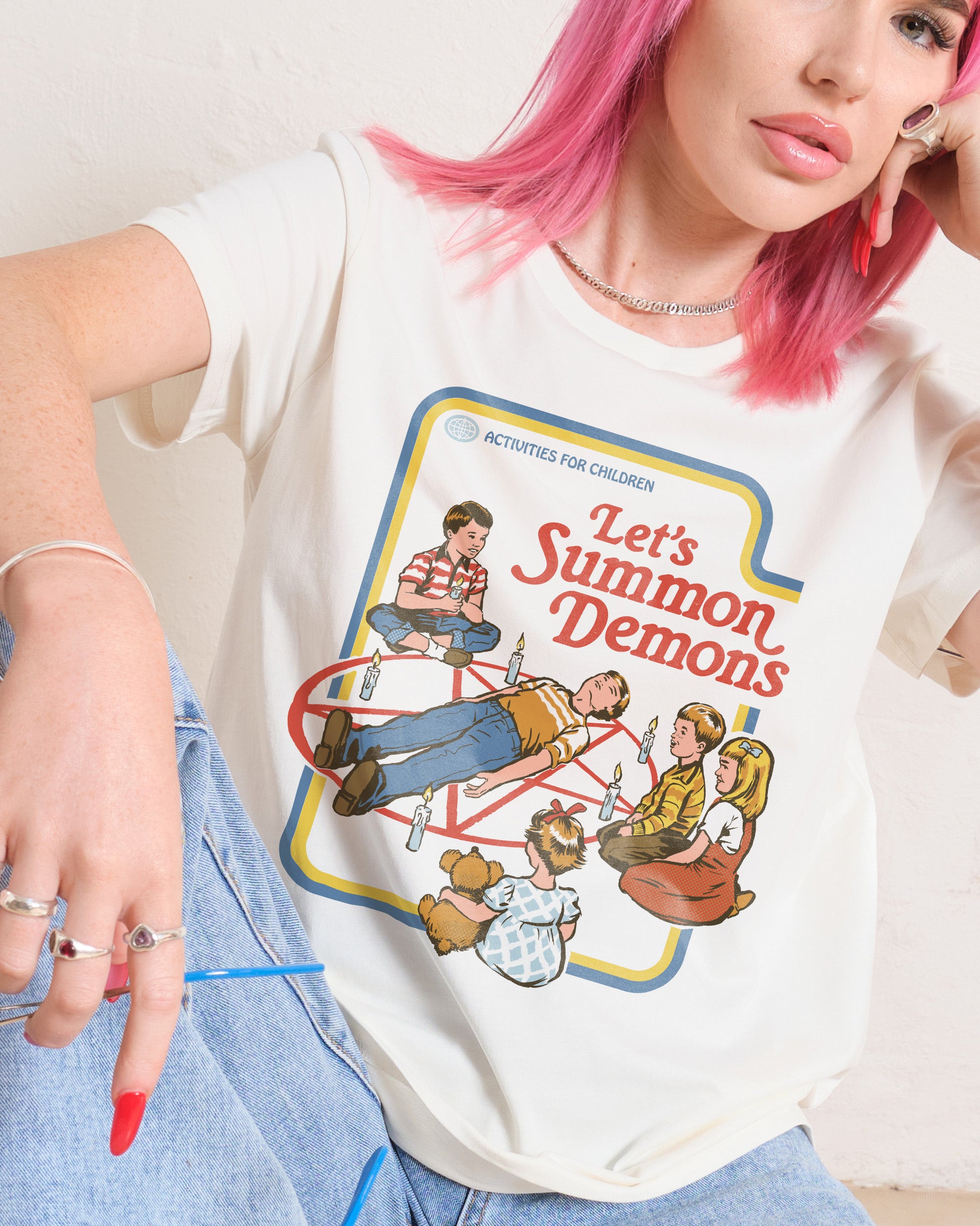 Let's Summon Demons Women's Tee Online Australia