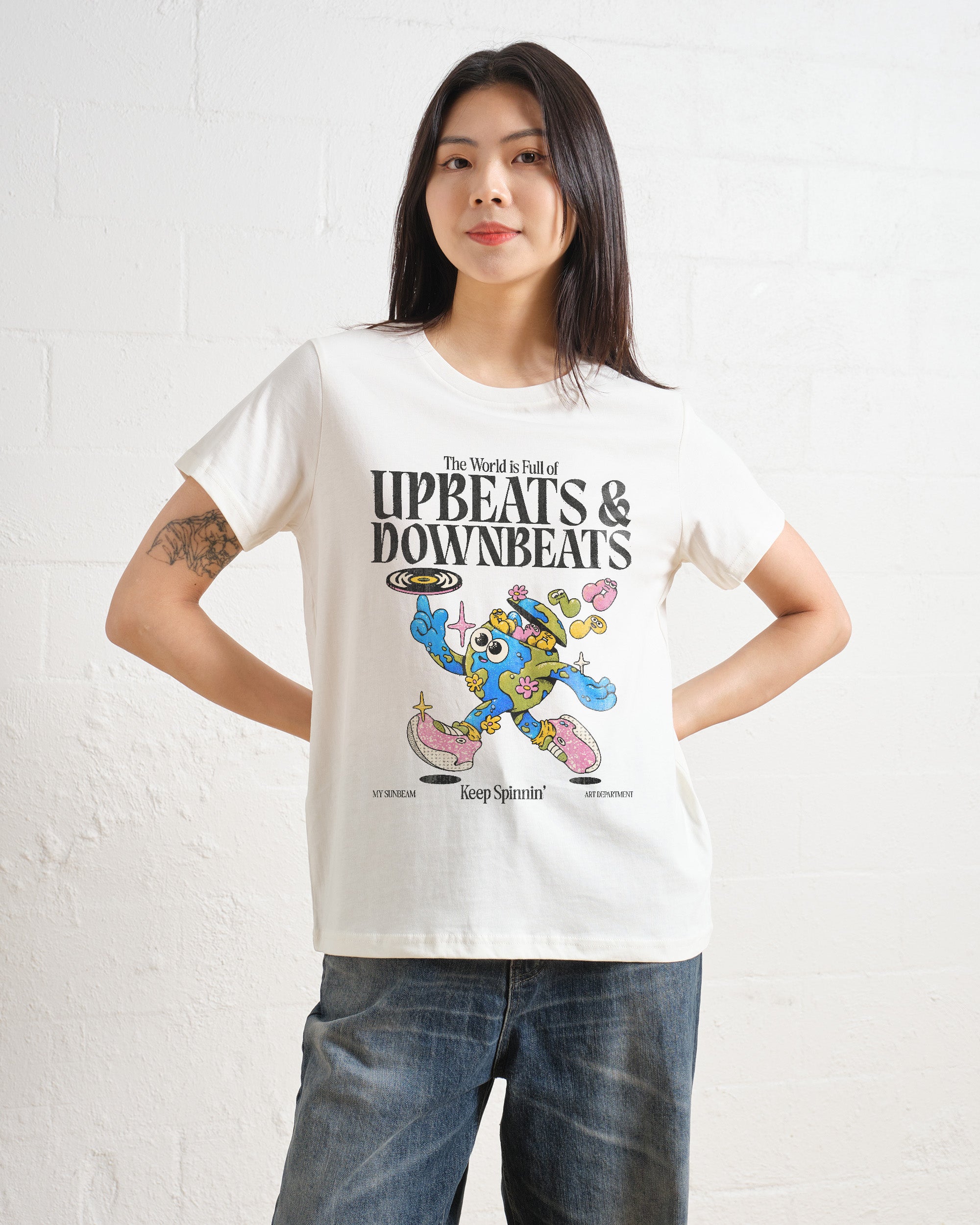 Upbeats & Downbeats Women's Tee Online Australia