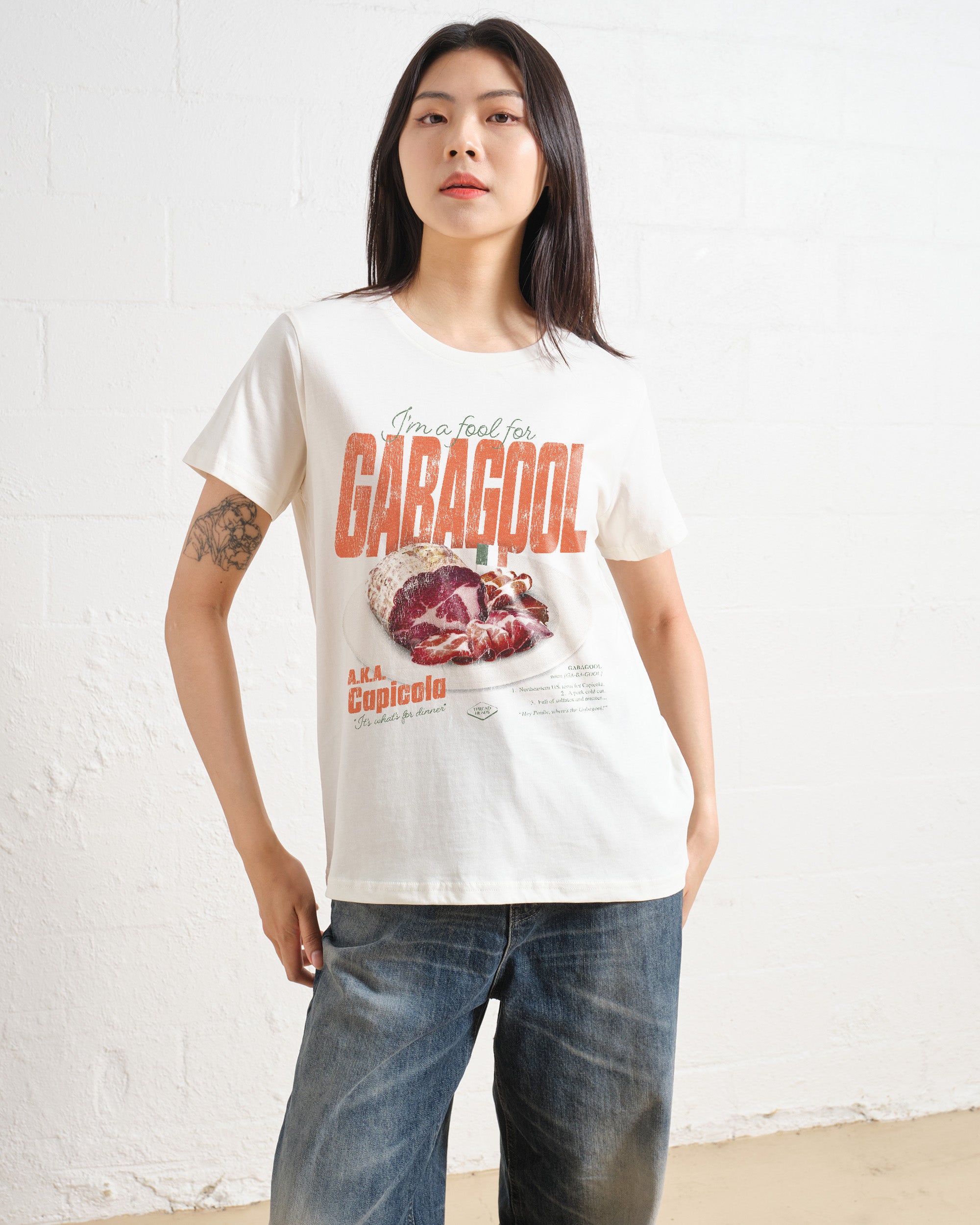 I'm a Fool for Gabagool Women's Tee Online Australia