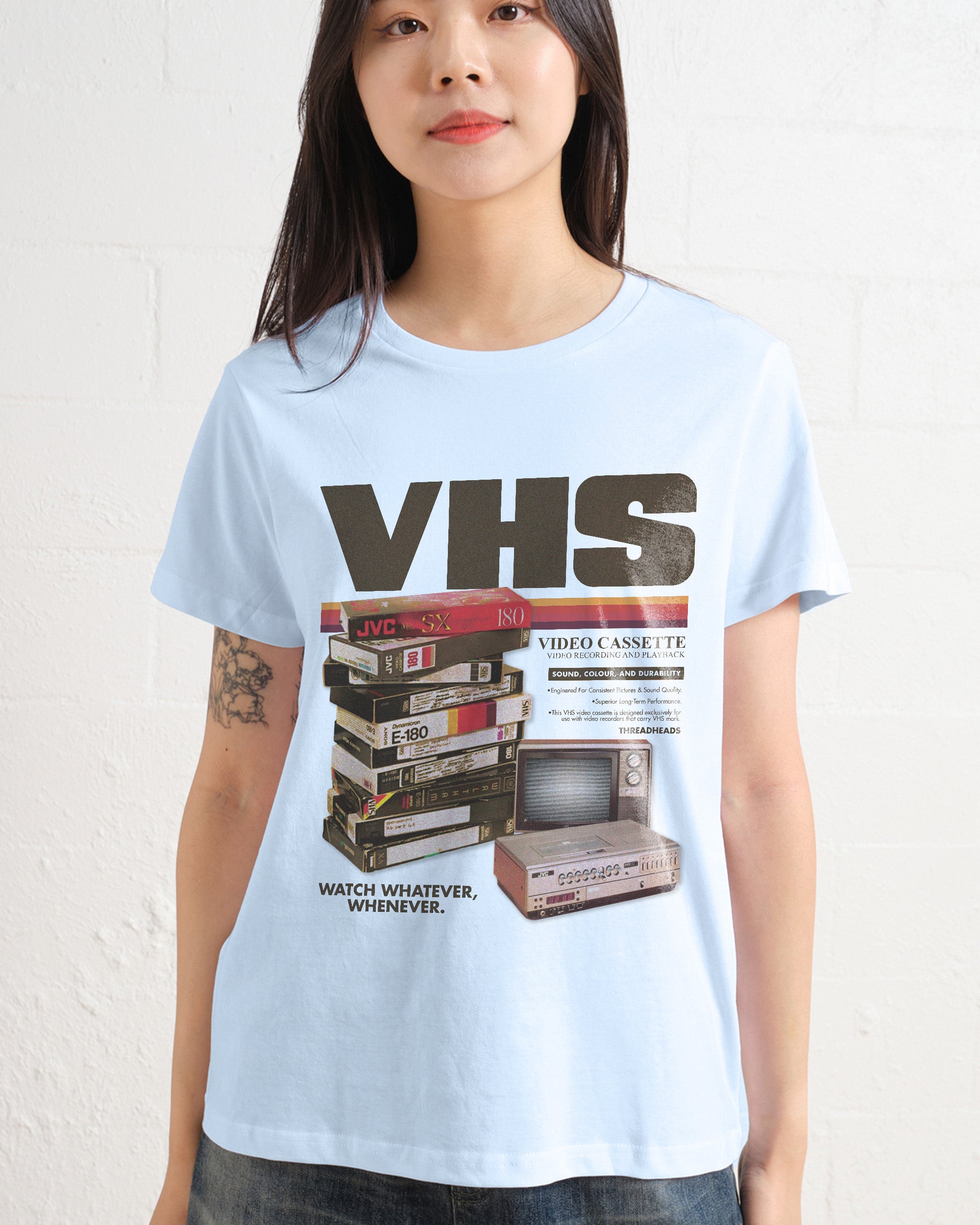 Vintage VHS Tapes Women's Tee Online Australia