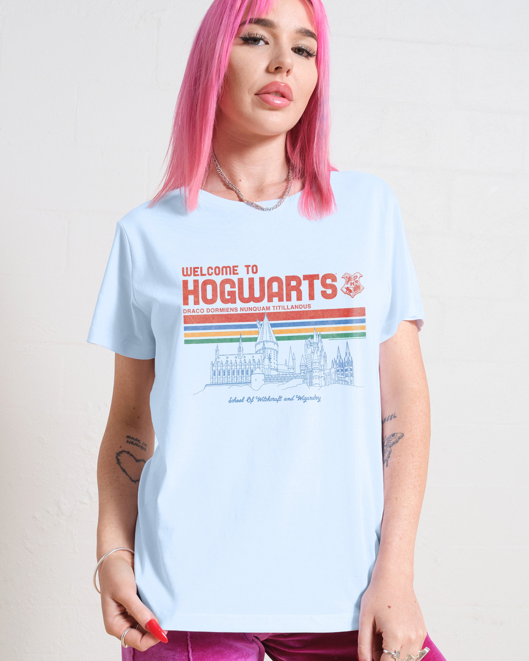 Welcome to Hogwarts Women's Tee Online Australia