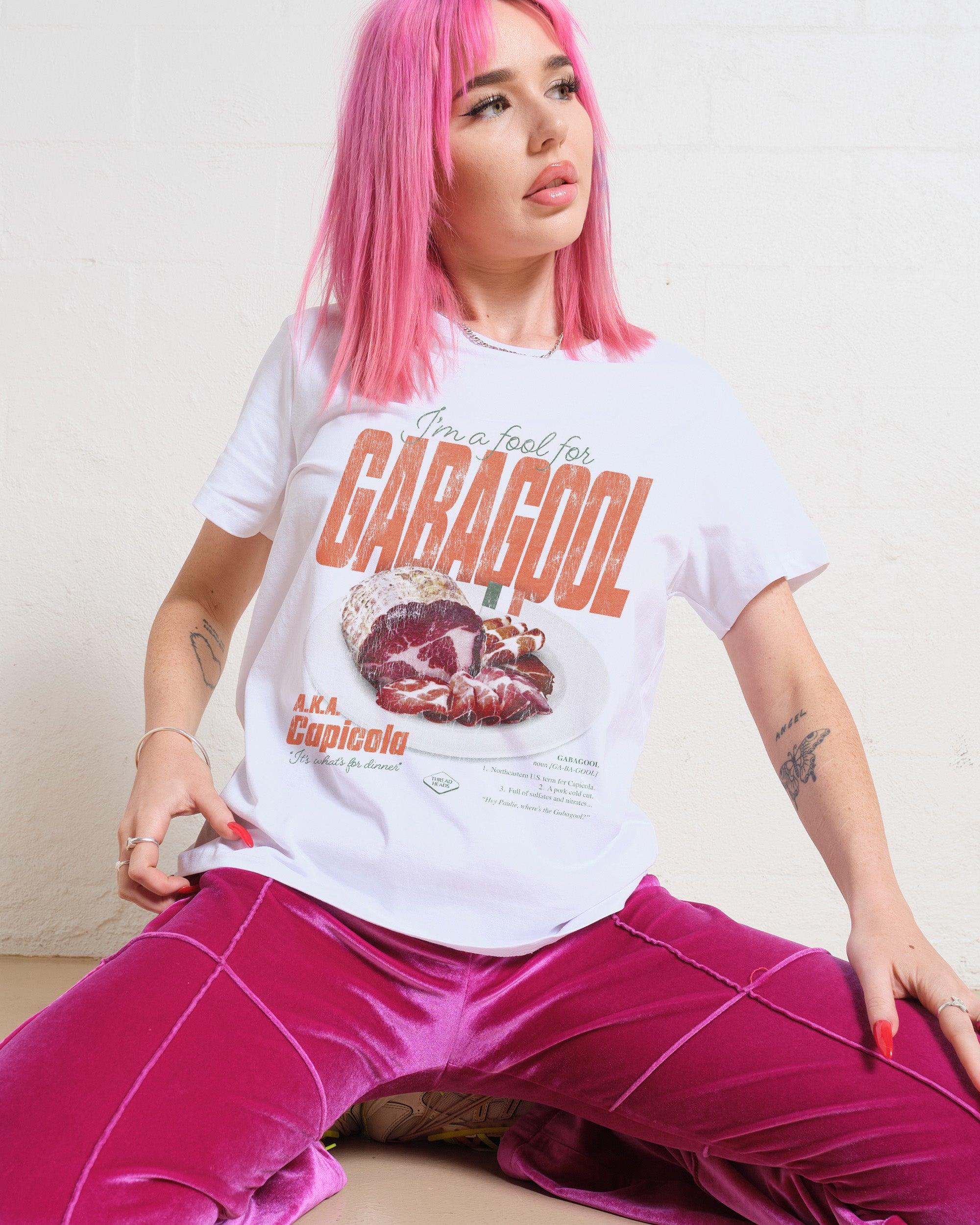 I'm a Fool for Gabagool Women's Tee Online Australia