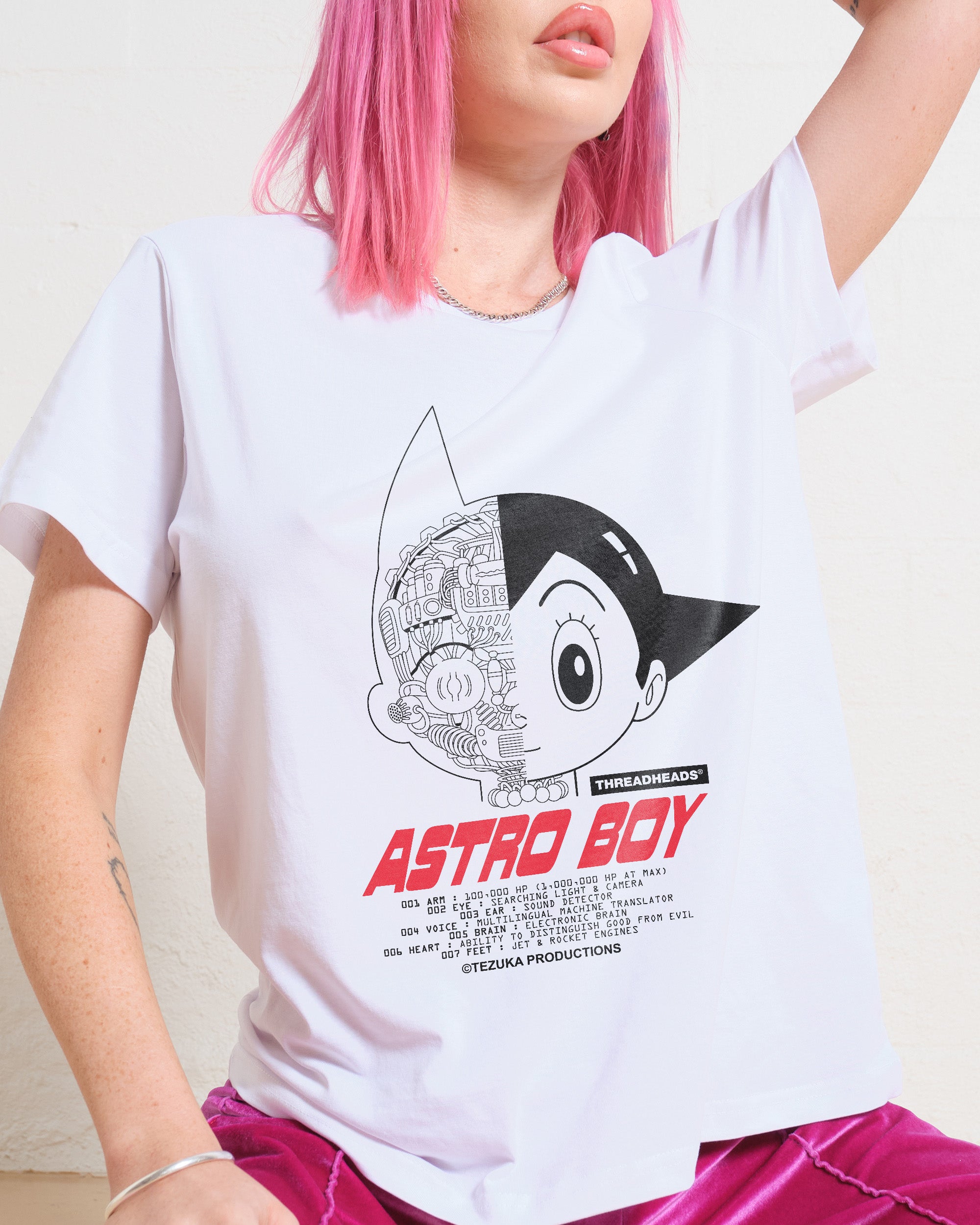 Astro Boy Head Data Women's Tee Online Australia