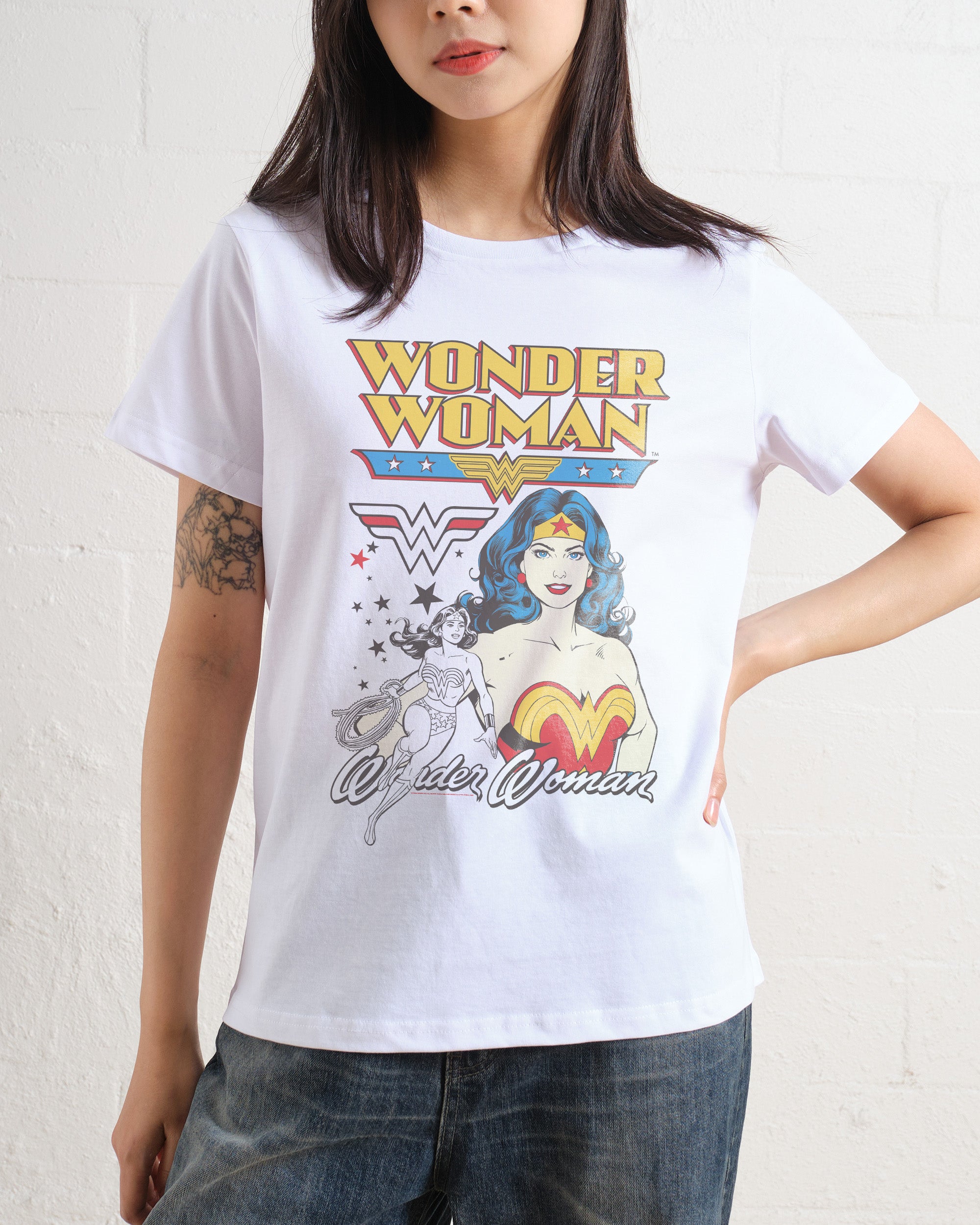 Wonder Woman Vintage Women's Tee Online Australia