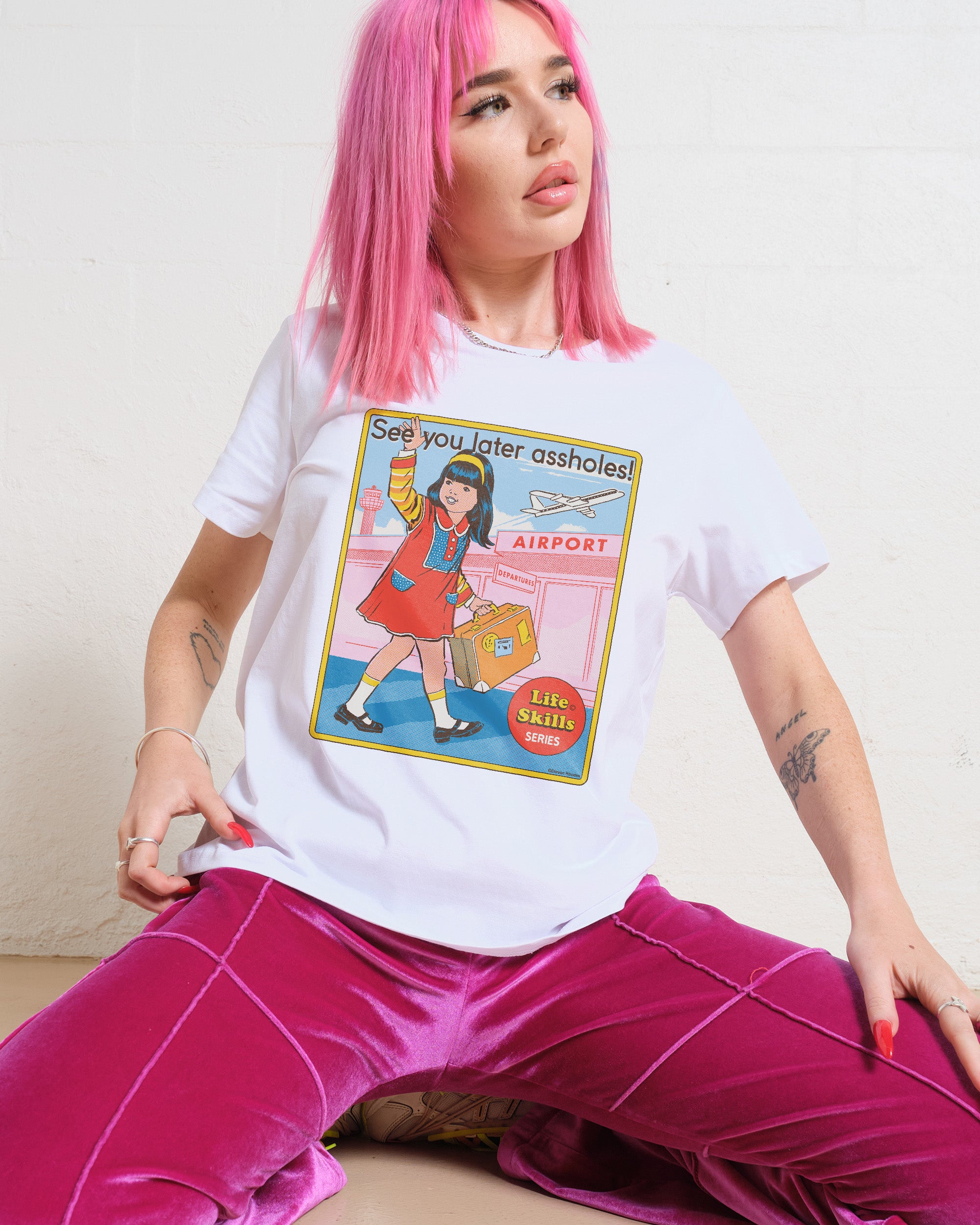 See You Later Assholes Women's Tee Online Australia