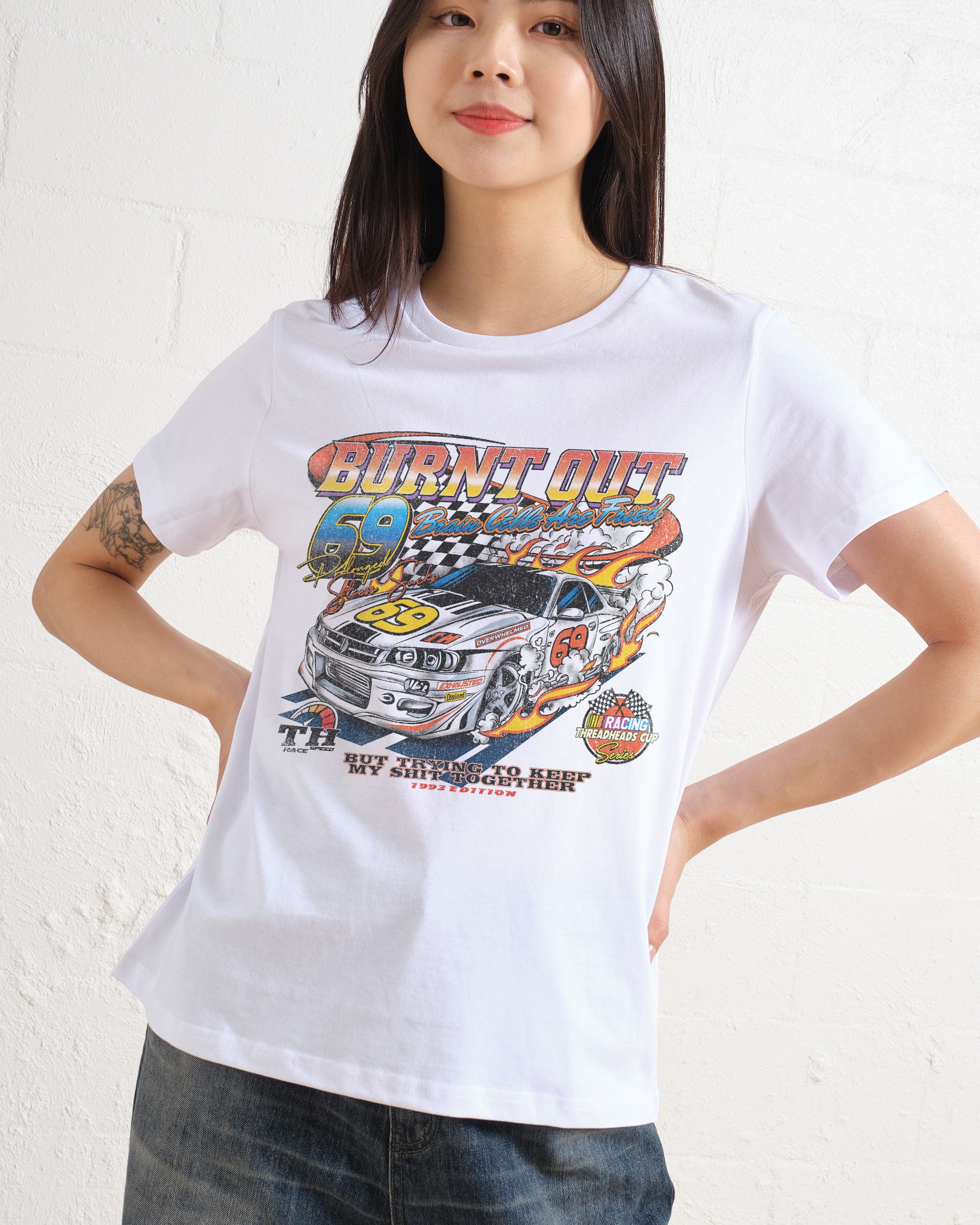 Burnt Out Women's Tee Online Australia